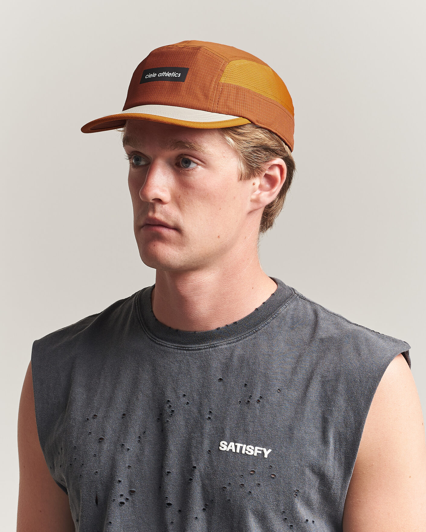 Homme | Bobs Et Casquettes | Ciele | GOCap Field Running Cap Gingerbread Sunset