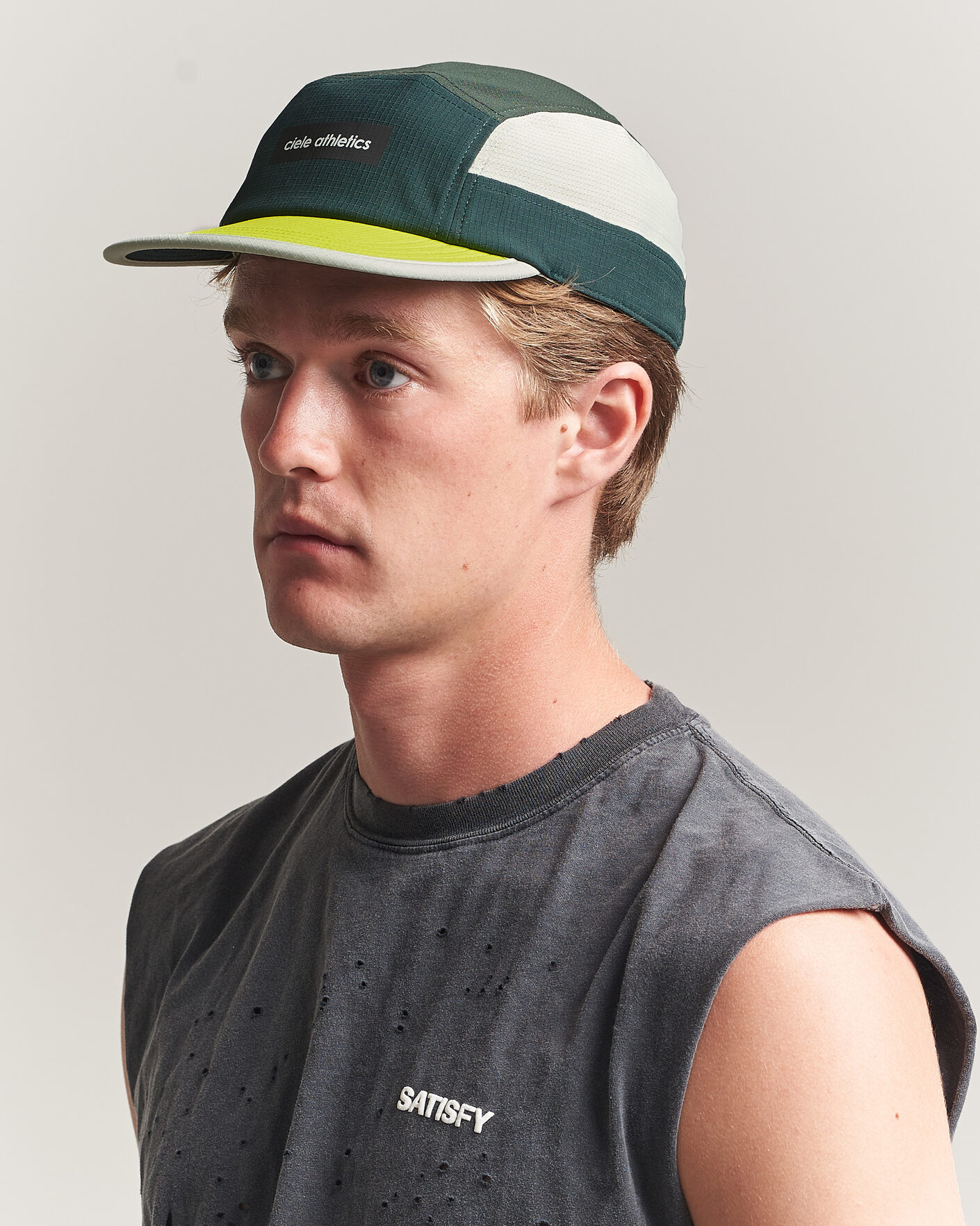 Homme | Bobs Et Casquettes | Ciele | GOCap Field Running Cap Spruce Light Moss