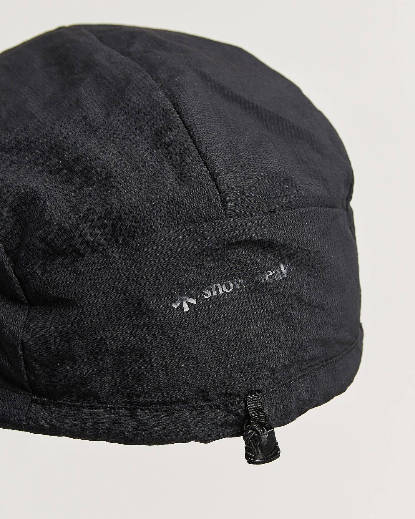 Homme | Bobs Et Casquettes | Snow Peak | Nylon Double Rip Cap Black