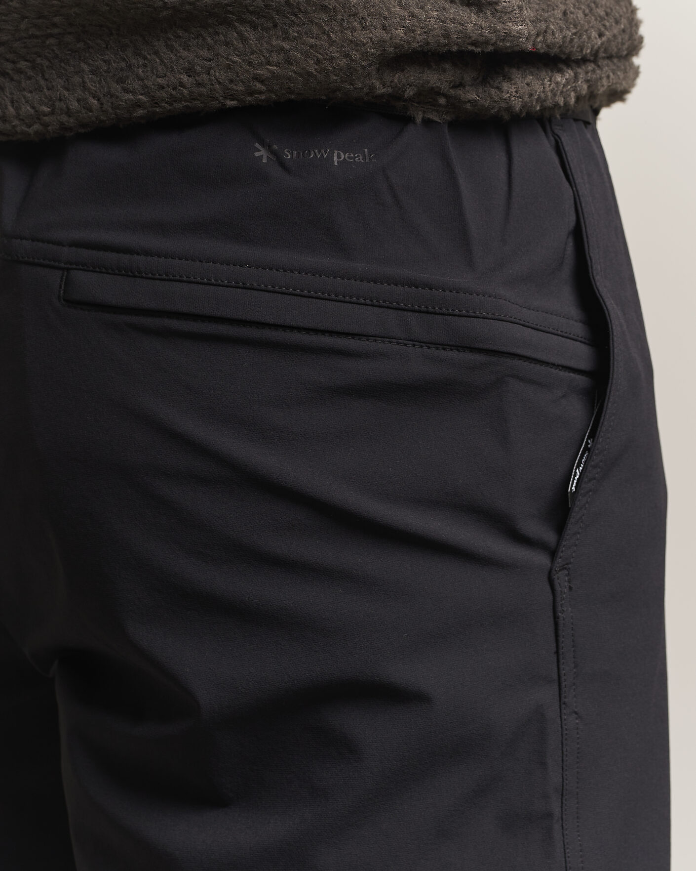 Homme | Pantalons | Snow Peak | Water-Repellent Stretch Tapered Pants Black