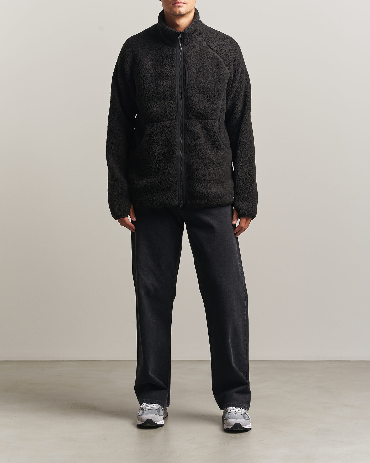 Homme | Manteaux Et Vestes | Snow Peak | Thermal Boa Fleece Jacket Black