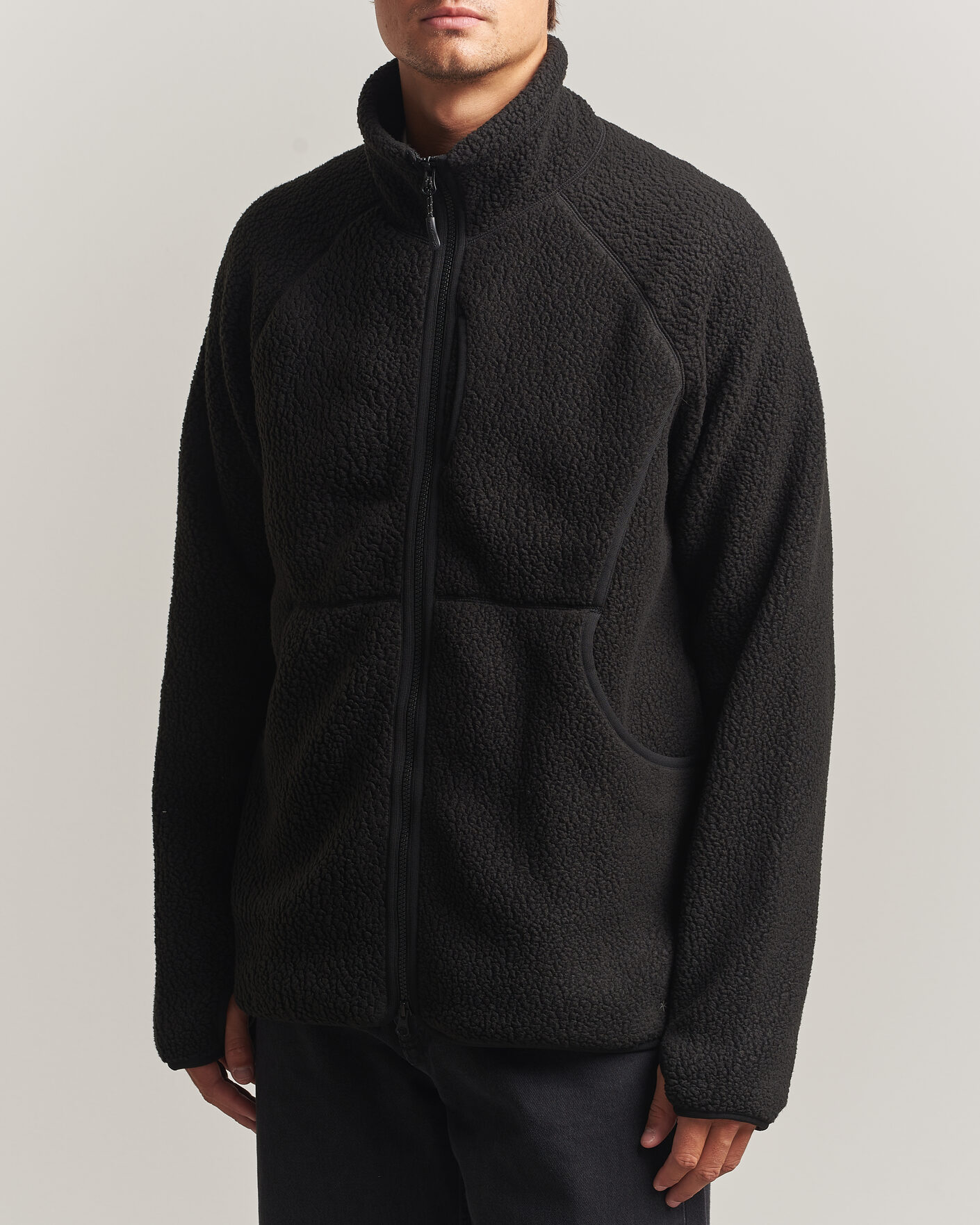 Homme | Manteaux Et Vestes | Snow Peak | Thermal Boa Fleece Jacket Black