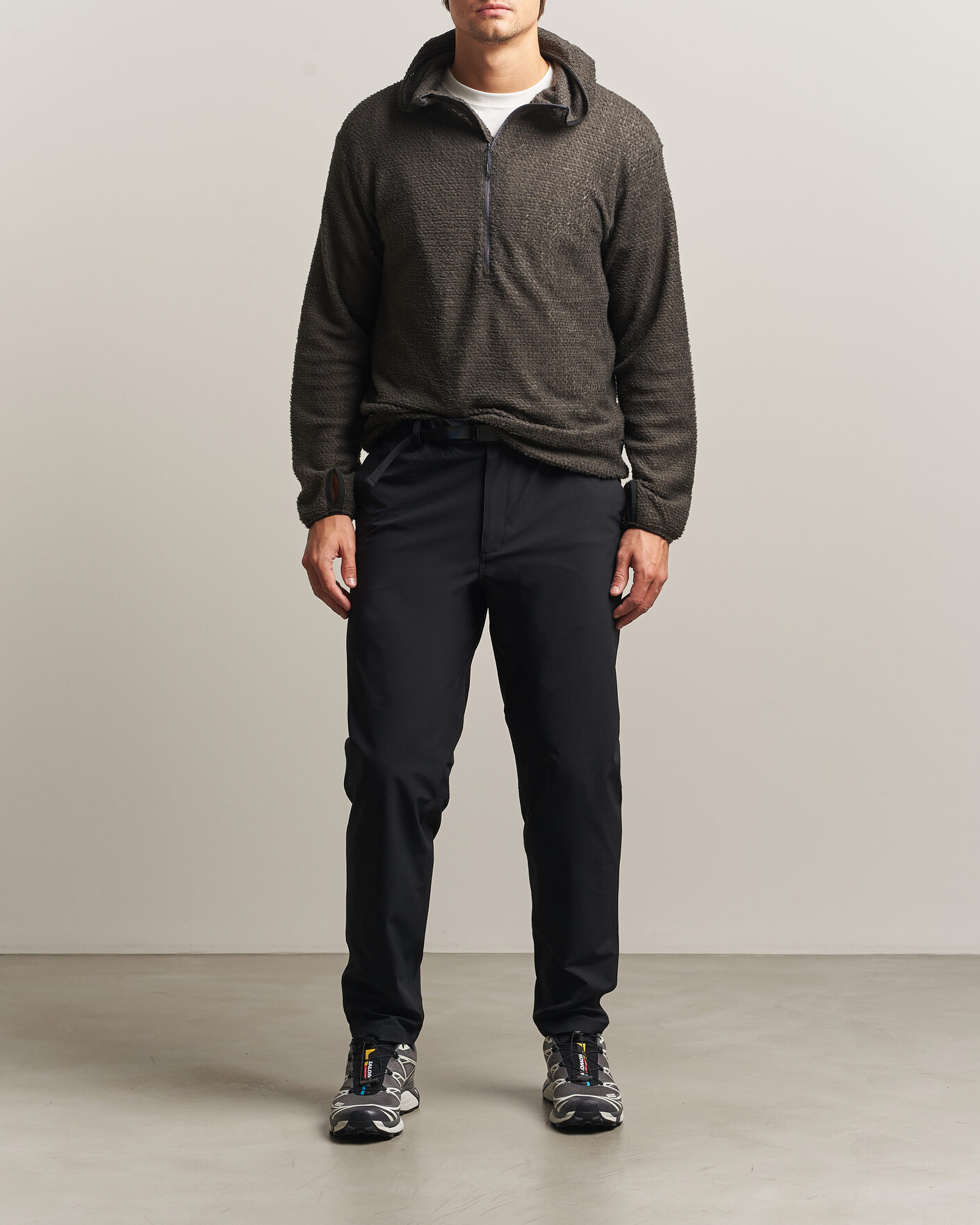 Homme | Pulls Et Tricots | Snow Peak | Alpha Direct 90 Hoodie Charcoal