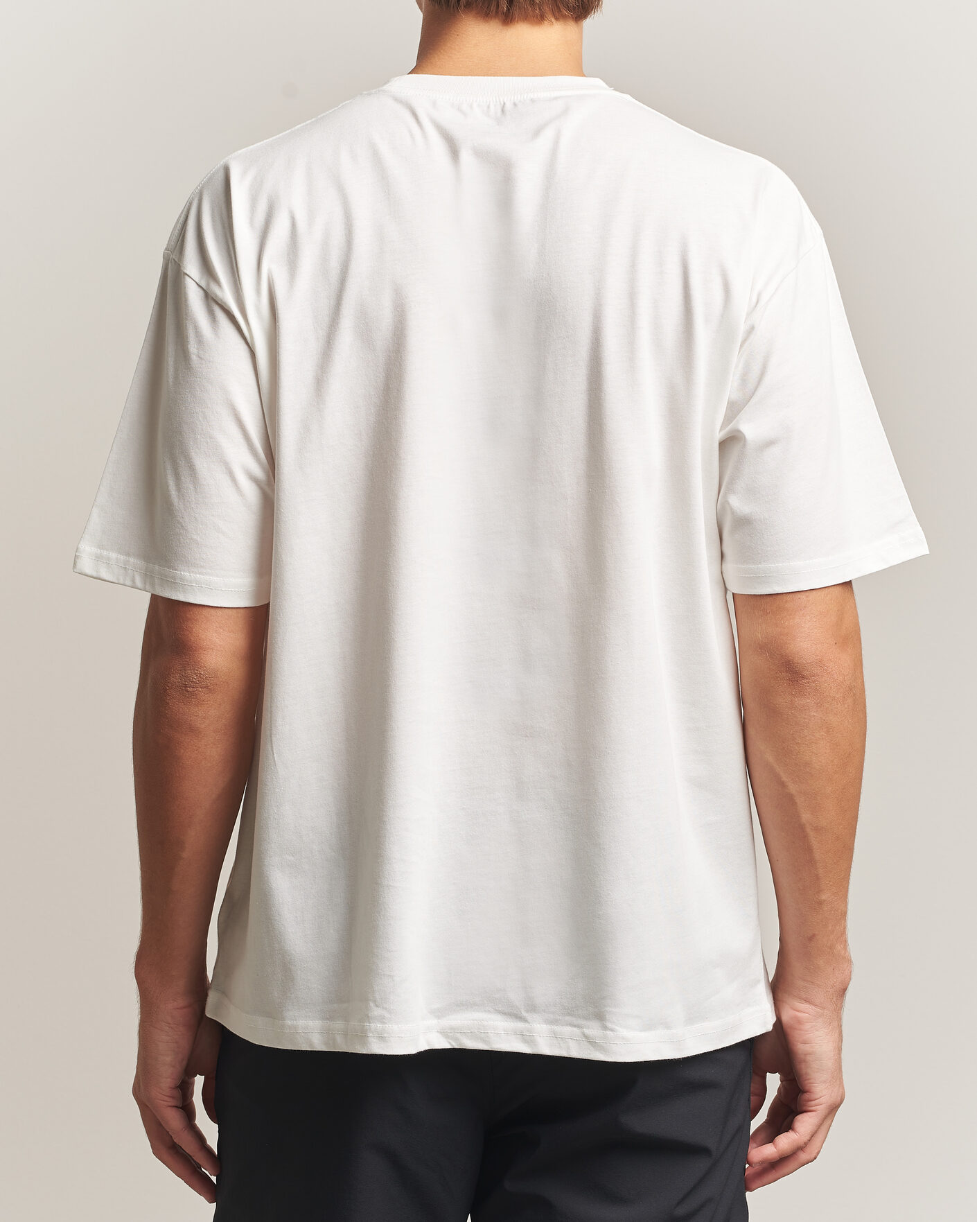Homme | T-shirts | Snow Peak | Soft Cotton Relaxed Logo T-Shirt Off White
