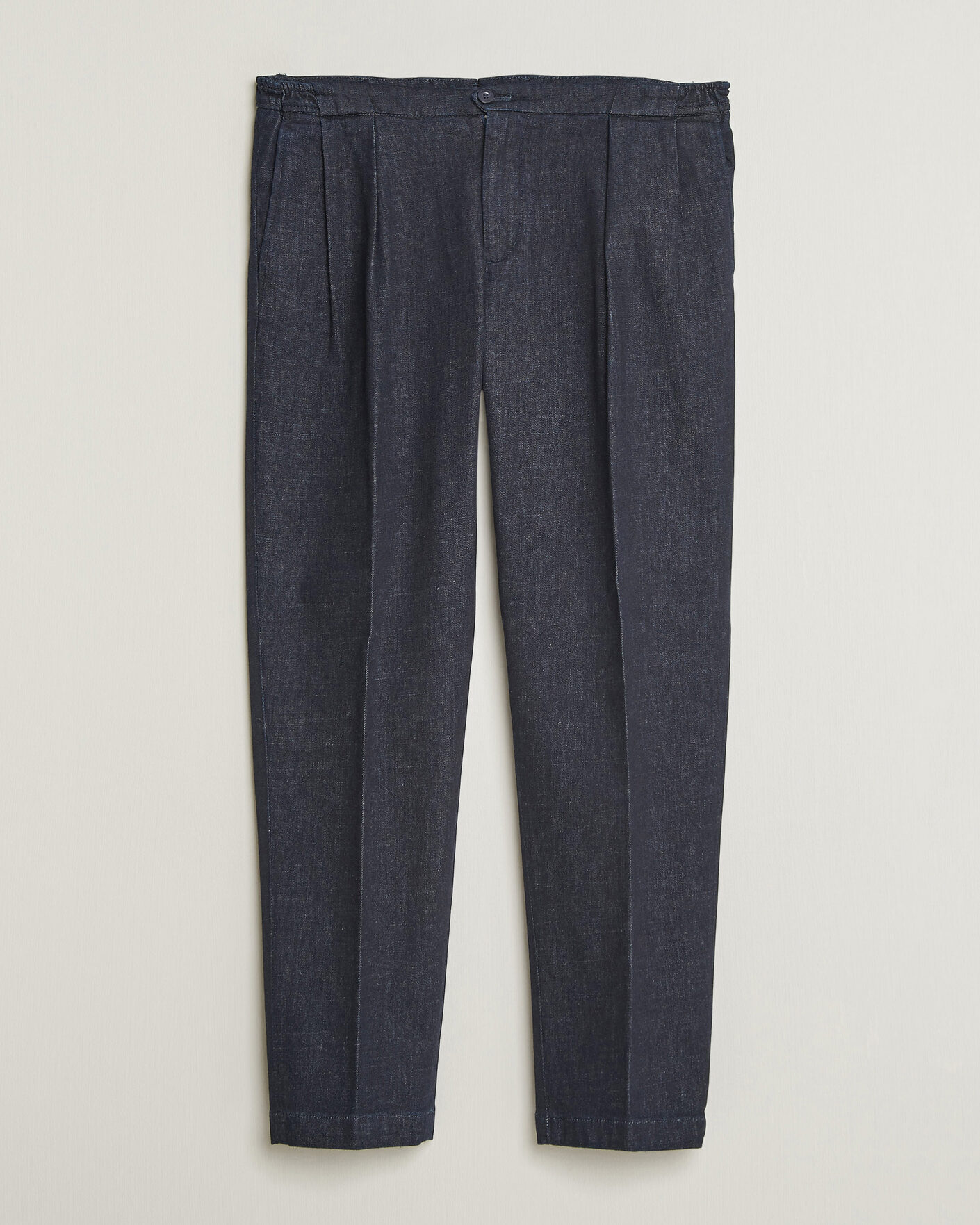 Homme | Pantalons | Briglia 1949 | Portobello Loose Fit Denim Trousers Dark Blue