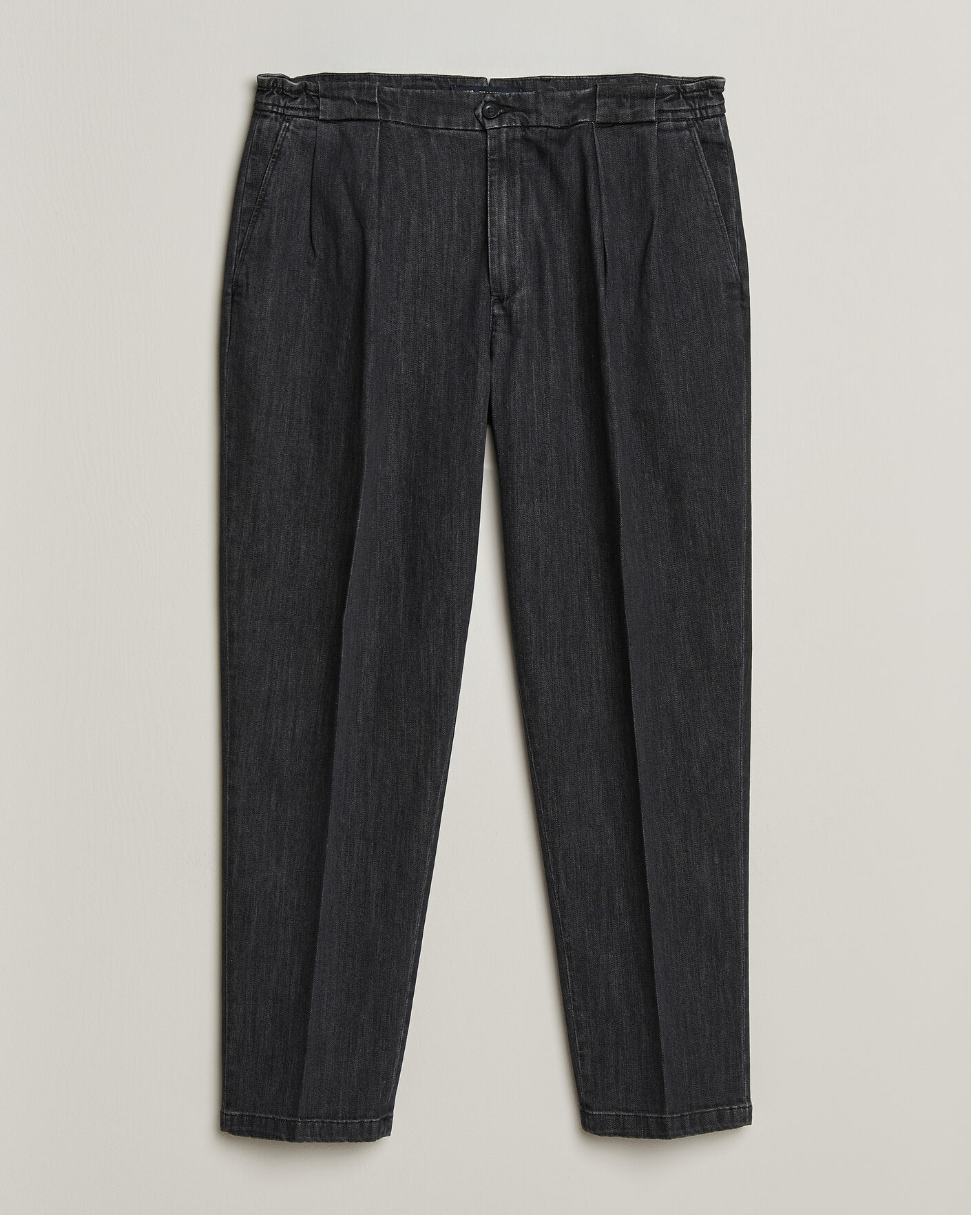 Homme | Pantalons | Briglia 1949 | Portobello Loose Fit Denim Trousers Grey