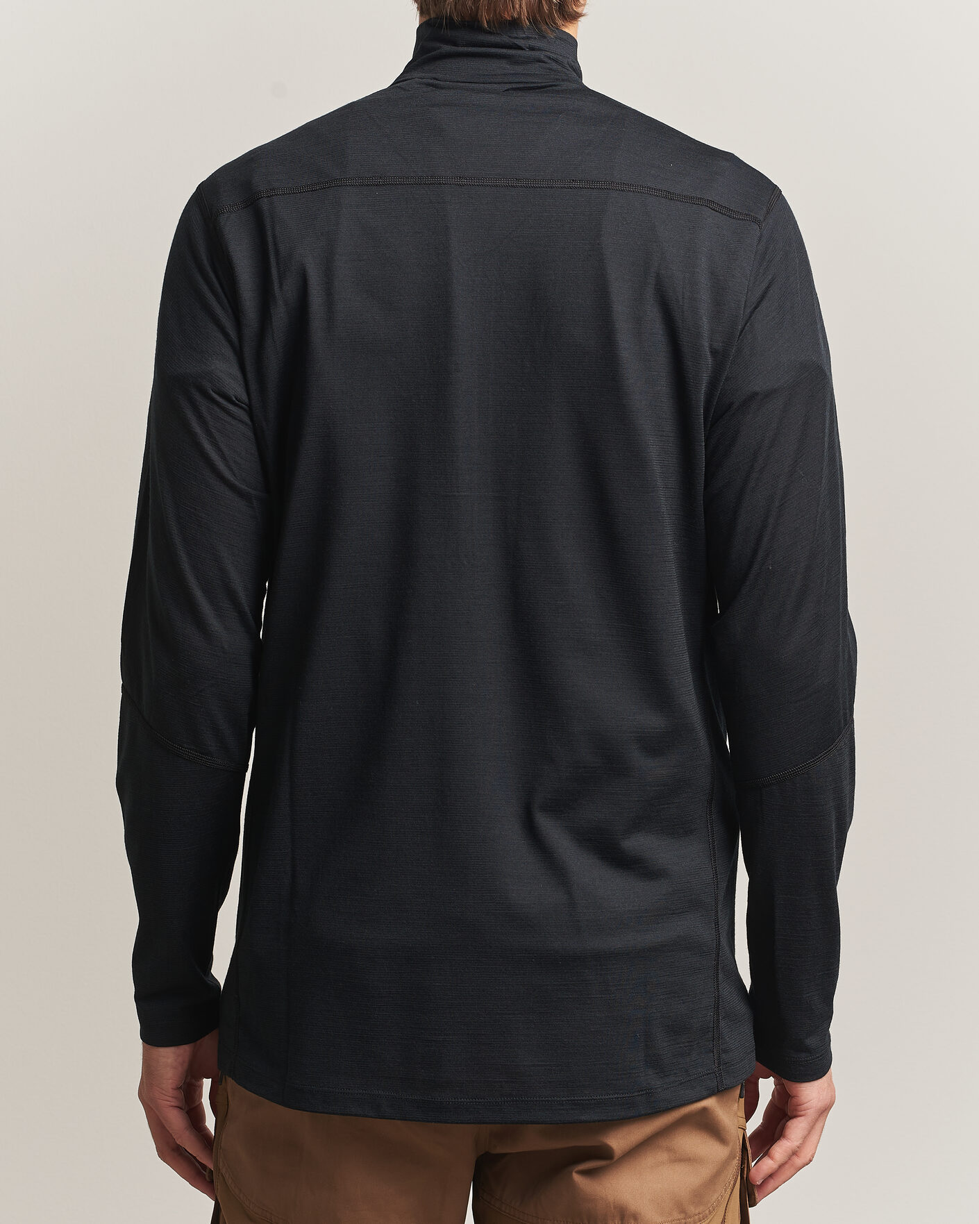 Homme | Pulls Et Tricots | Norrøna | Falketind Equalizer Wool Zip Neck Caviar Black