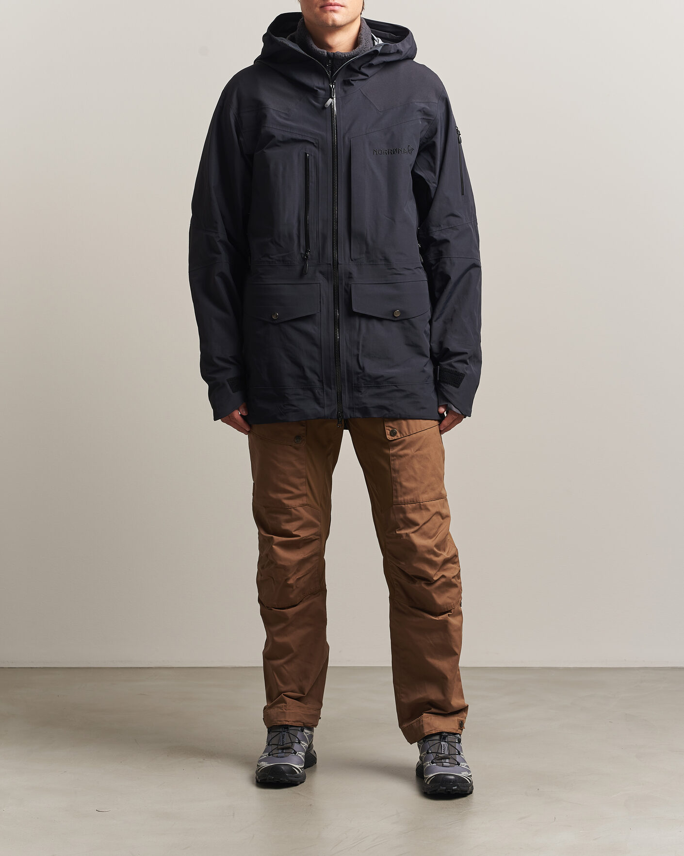 Homme | Manteaux Et Vestes | Norrøna | Tamok Dri3 Jacket Caviar Black