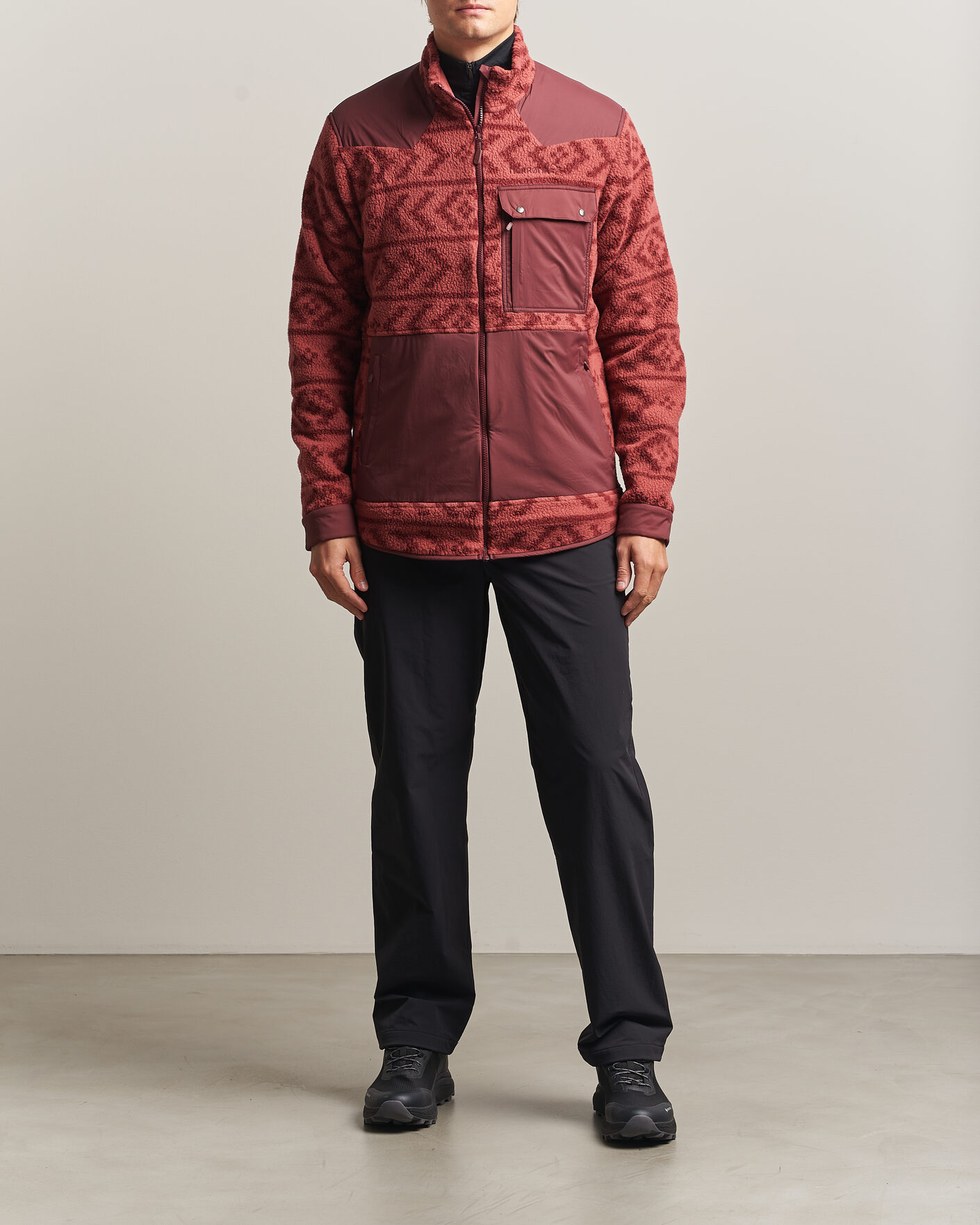 Homme | Manteaux Et Vestes | Norrøna | Tamok Warm3 Fleece Jacket Cowhide