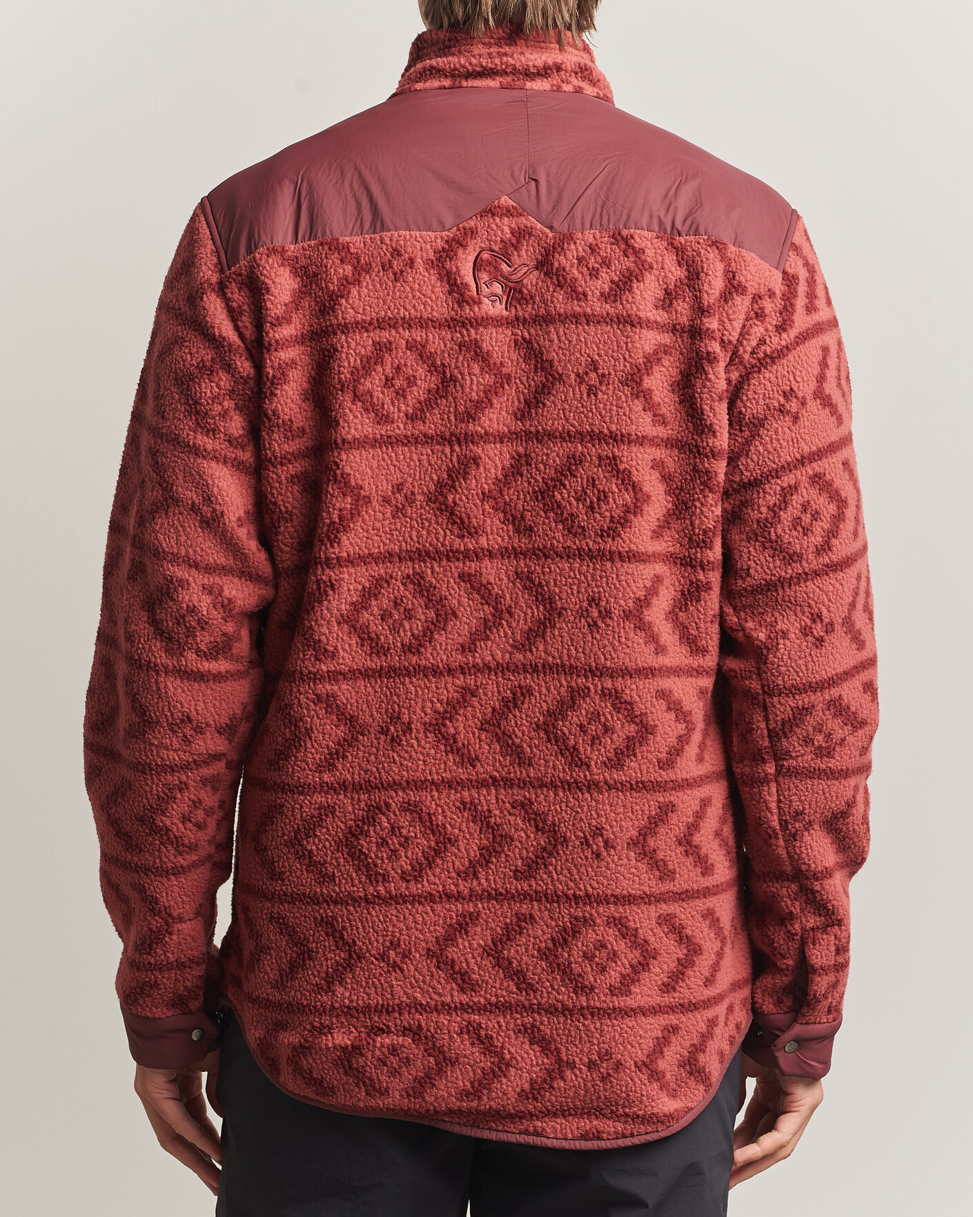 Homme | Manteaux Et Vestes | Norrøna | Tamok Warm3 Fleece Jacket Cowhide