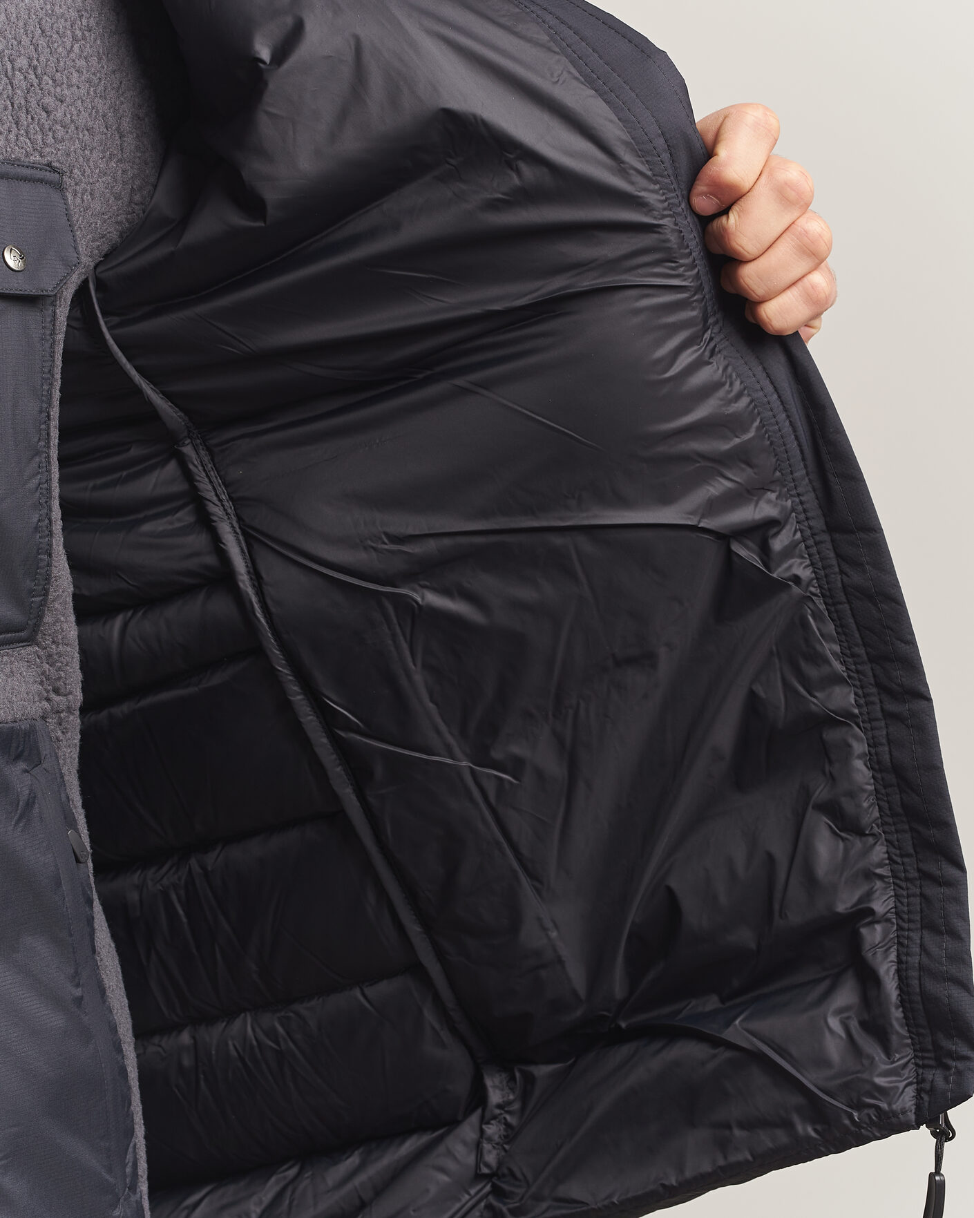 Homme | Manteaux Et Vestes | Norrøna | Femund Down 700 Zip Hood Caviar Black