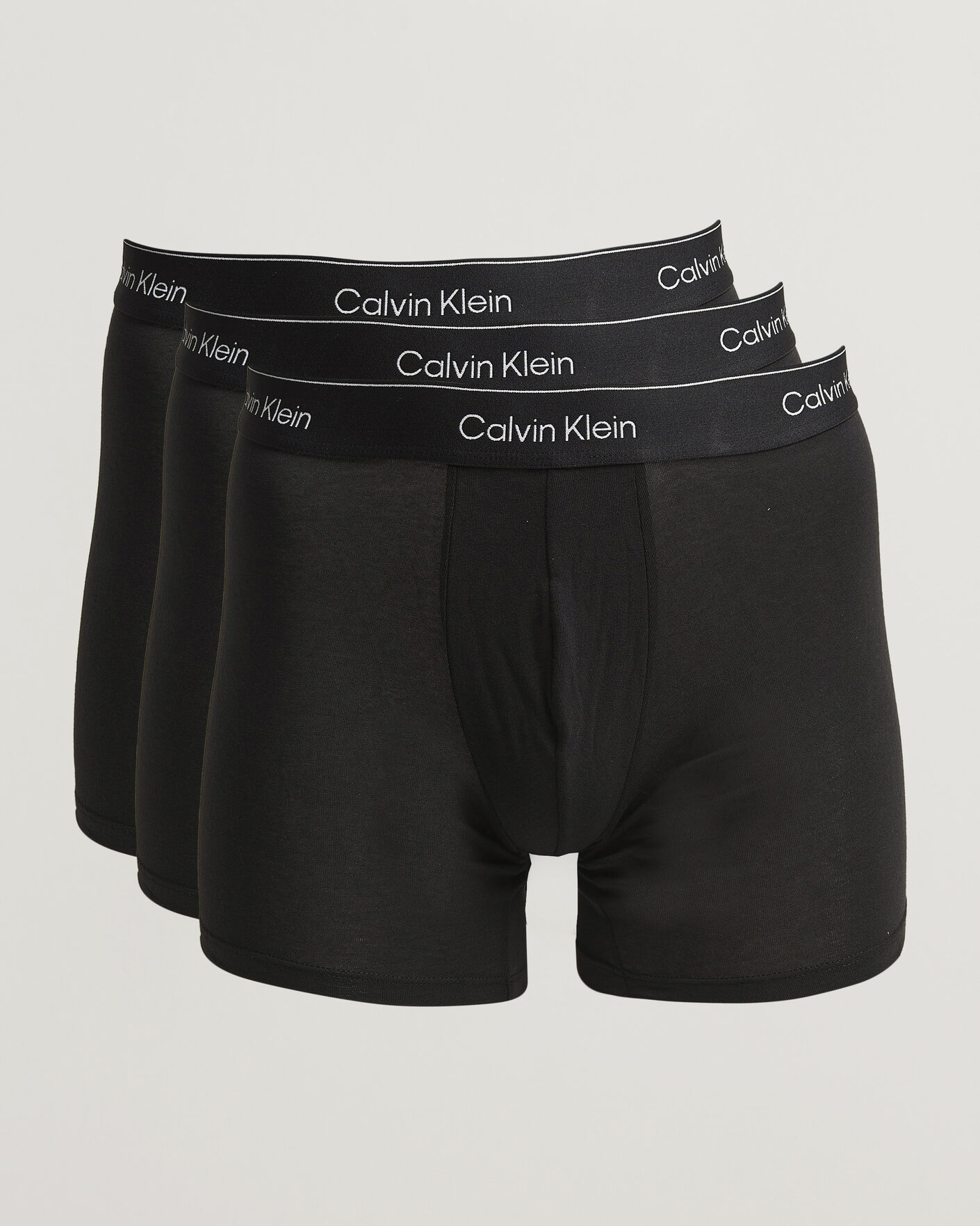 Homme | Sous-Vêtements Et Chaussettes | Calvin Klein | 3-Pack Icon Cotton Stretch Boxer Brief Black