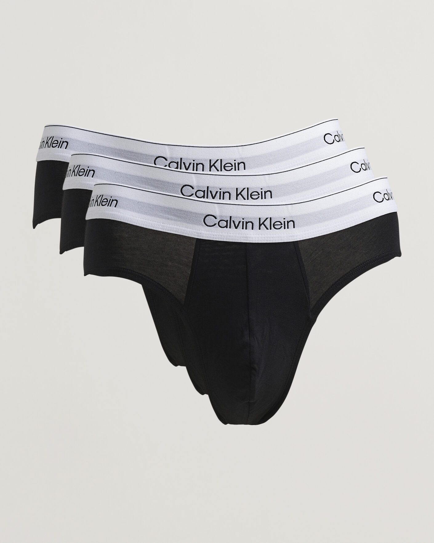 Homme | Sous-Vêtements Et Chaussettes | Calvin Klein | 3-Pack Icon Cotton Stretch Hip Brief Black