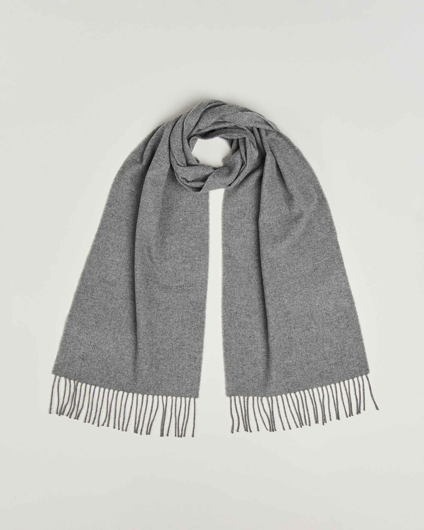 Homme | Écharpes | Gant | Wool Scarf Mid Grey