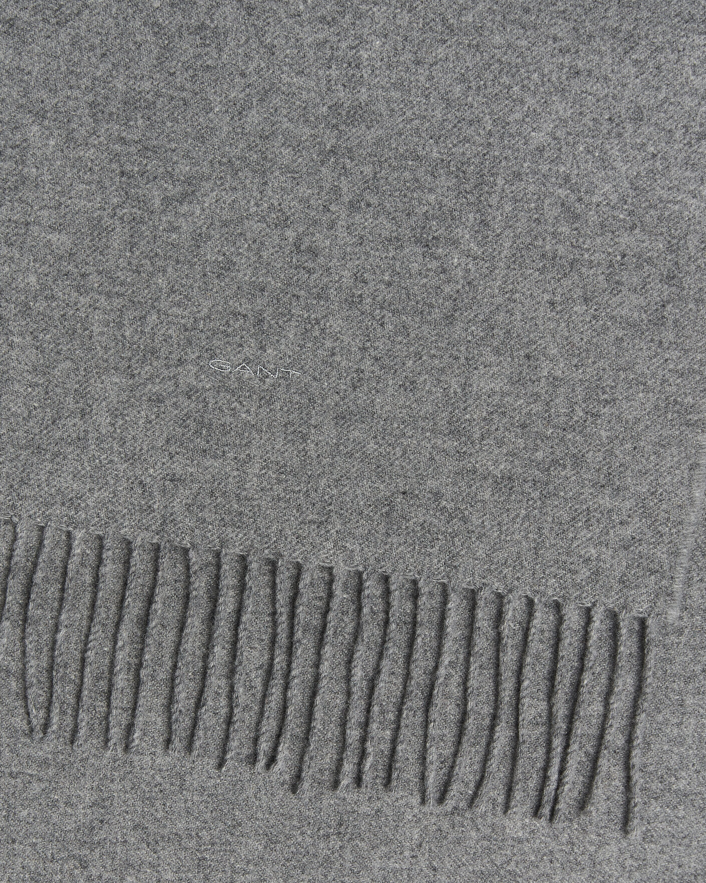Homme | Écharpes | Gant | Wool Scarf Mid Grey