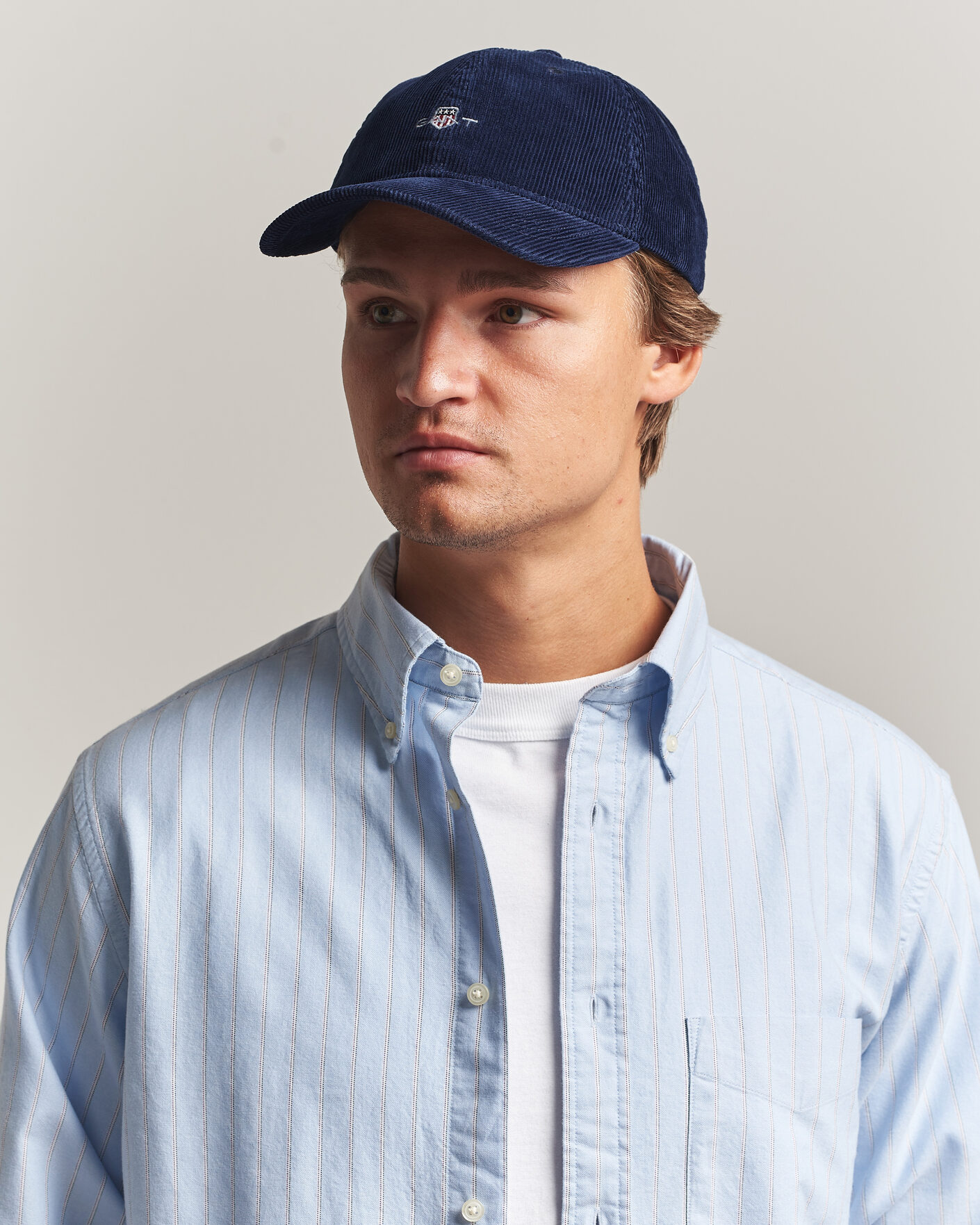 Homme | Bobs Et Casquettes | Gant | Corduroy Cap Marine