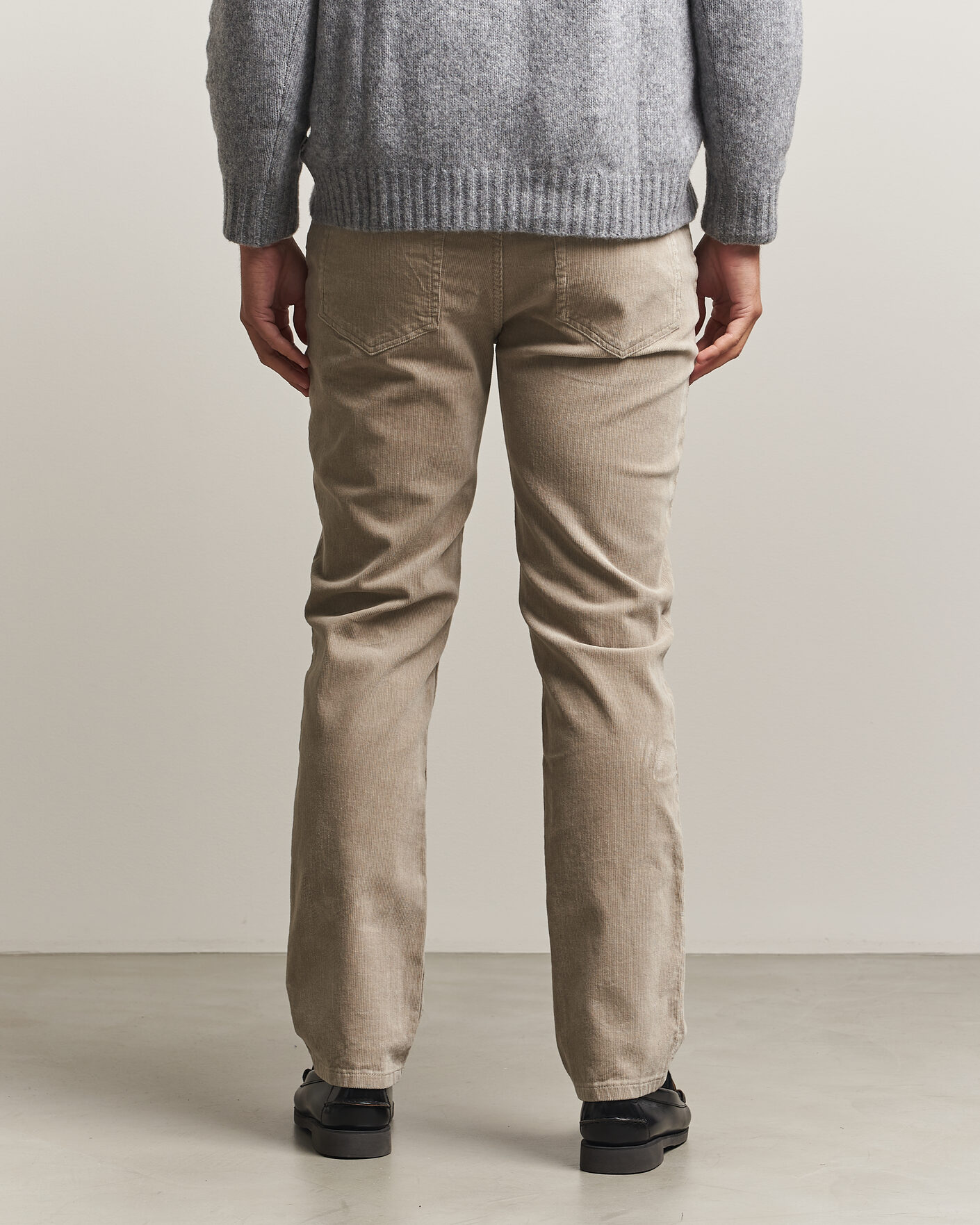 Homme | Pantalons | Gant | Regular Fit Corduroy 5-Pocket Pants Mist Taupe