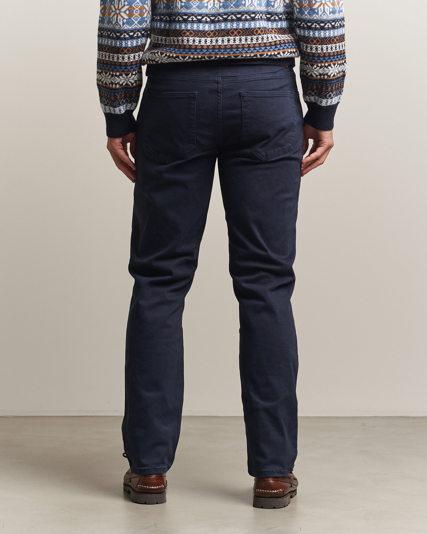 Homme | Pantalons | Gant | Regular Fit Moleskin 5-Pocket Pants Evening Blue