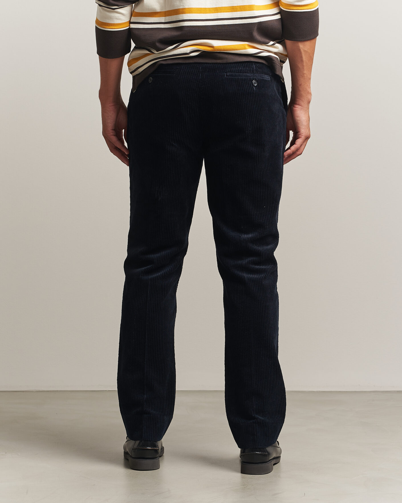 Homme | Pantalons | Gant | Corduroy Trousers Evening Blue