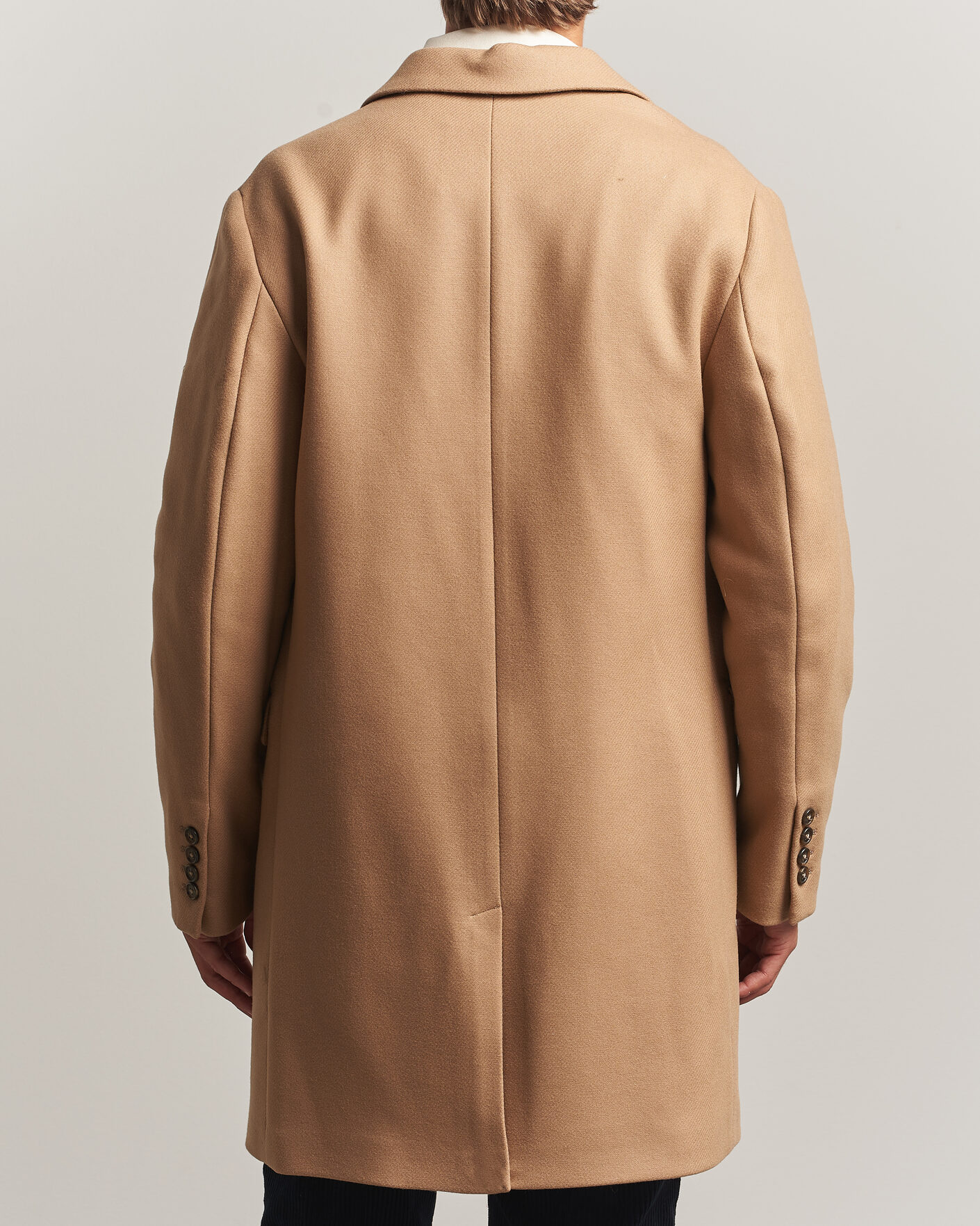 Homme | Manteaux Et Vestes | Gant | Classic Wool/Cashmere Coat Light Taupe