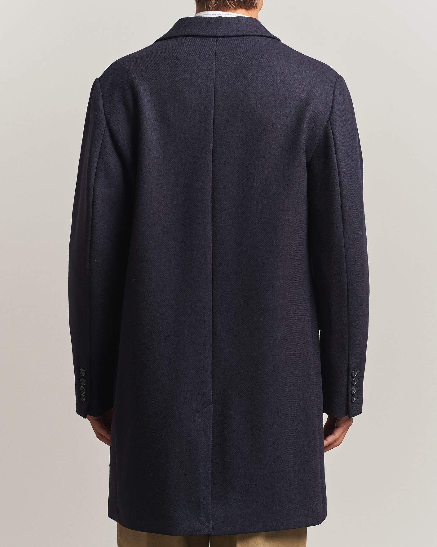 Homme | Manteaux Et Vestes | Gant | Classic Wool/Cashmere Coat Evening Blue