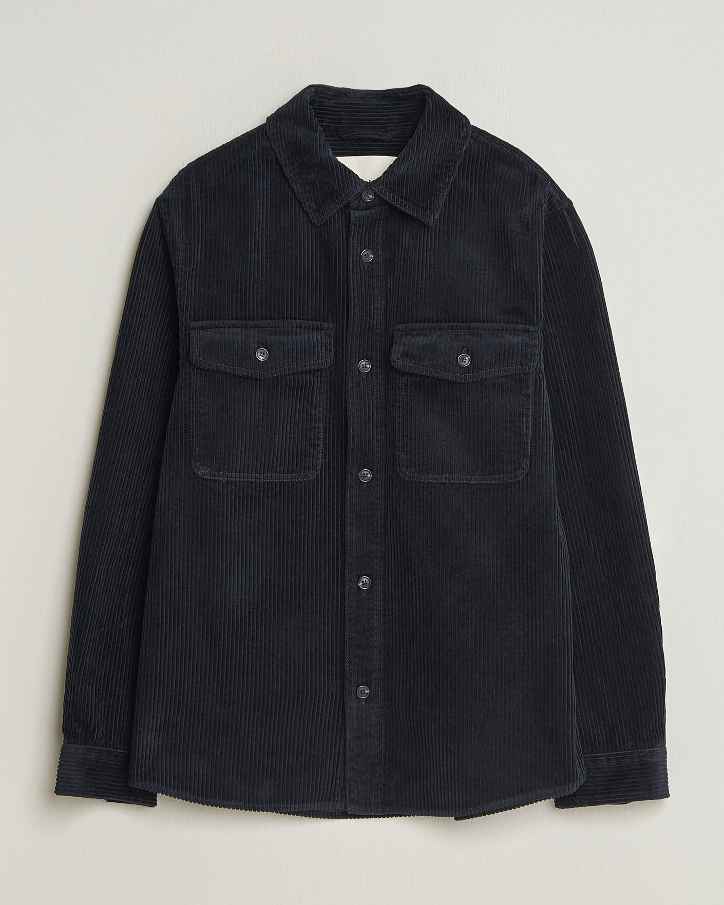Homme | Chemises | Gant | Regular Fit Corduroy Overshirt Evening Blue
