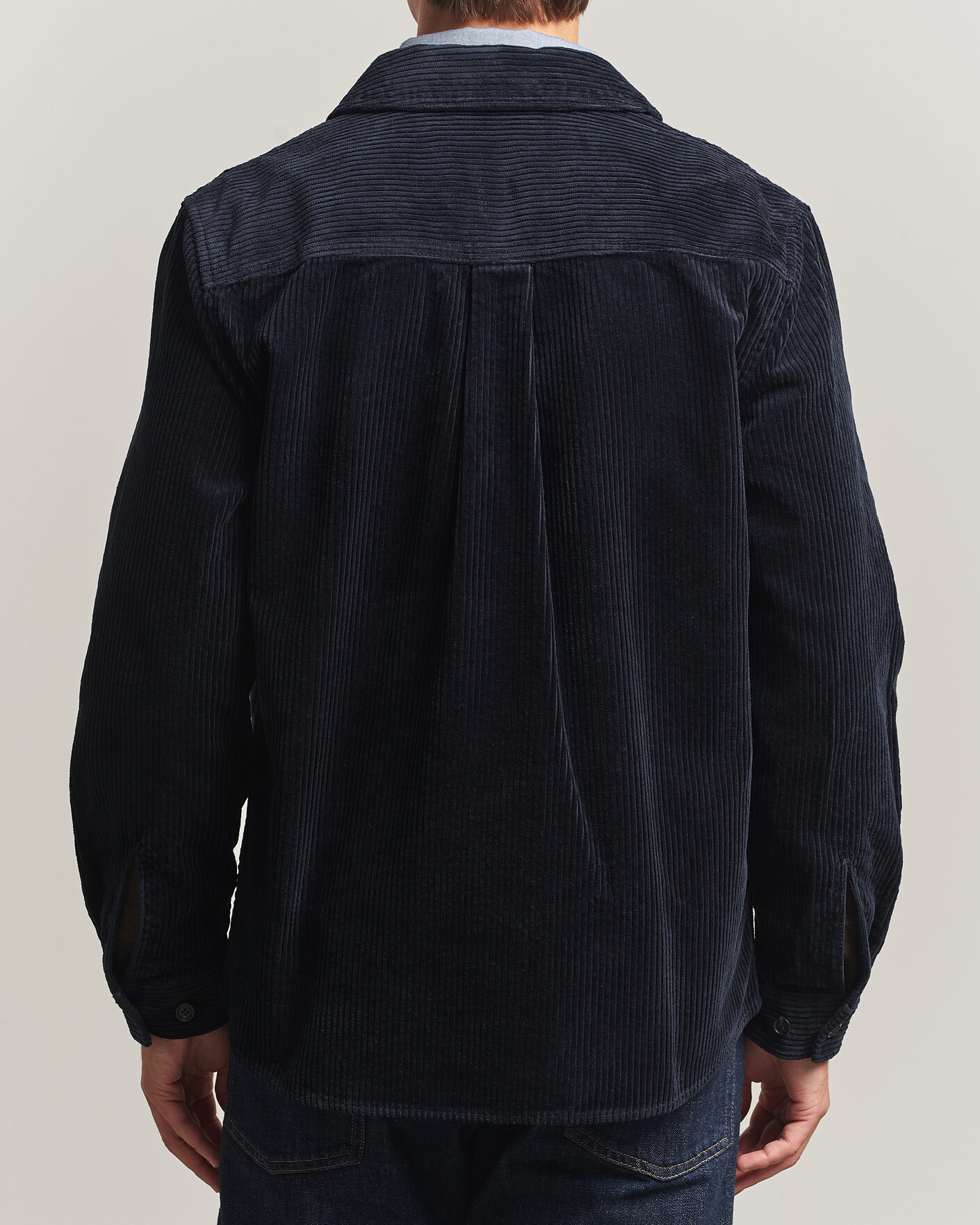 Homme | Chemises | Gant | Regular Fit Corduroy Overshirt Evening Blue