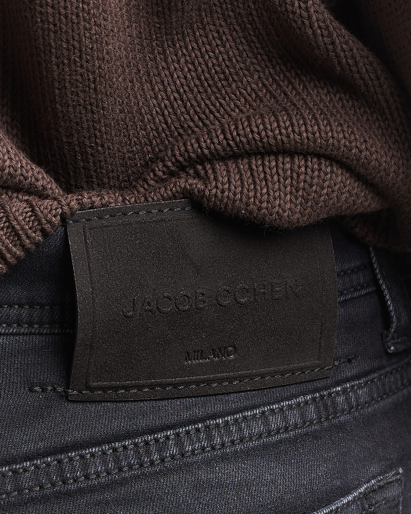 Homme | Jeans | Jacob Cohën | Bard Slim Fit Stretch Jeans Washed Black