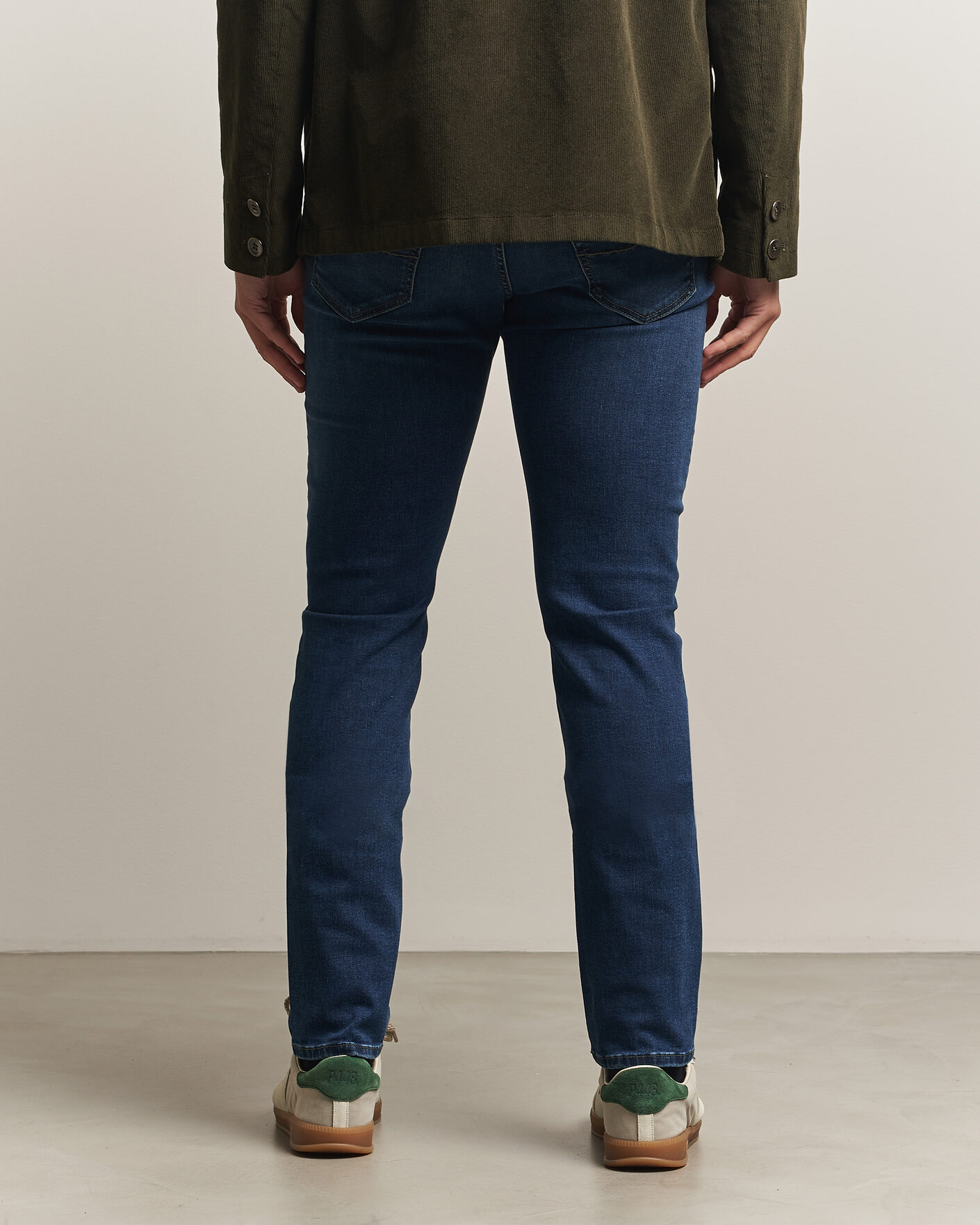 Homme | Jeans | Jacob Cohën | Bard Slim Fit Stretch Jeans Mid Blue