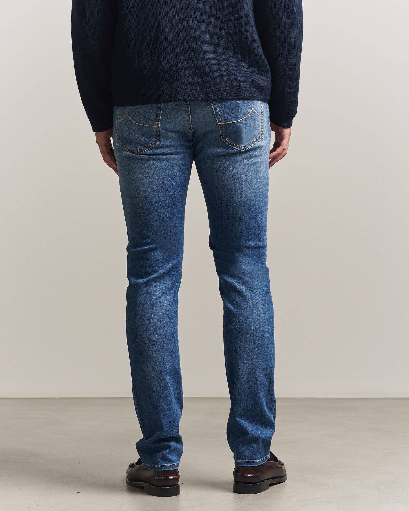 Homme | Jeans | Jacob Cohën | Bard Slim Fit Stretch Jeans Light Blue