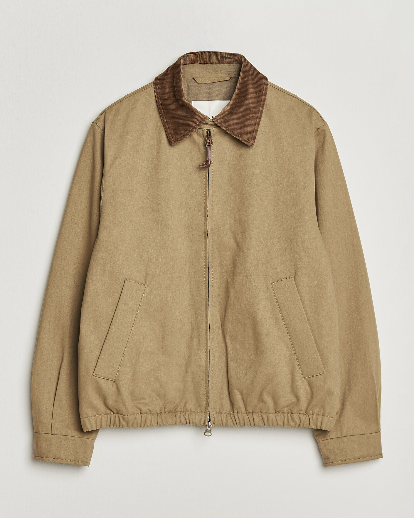 Homme | Manteaux Et Vestes | Gant | Moleskin Harrington Jacket Light Taupe