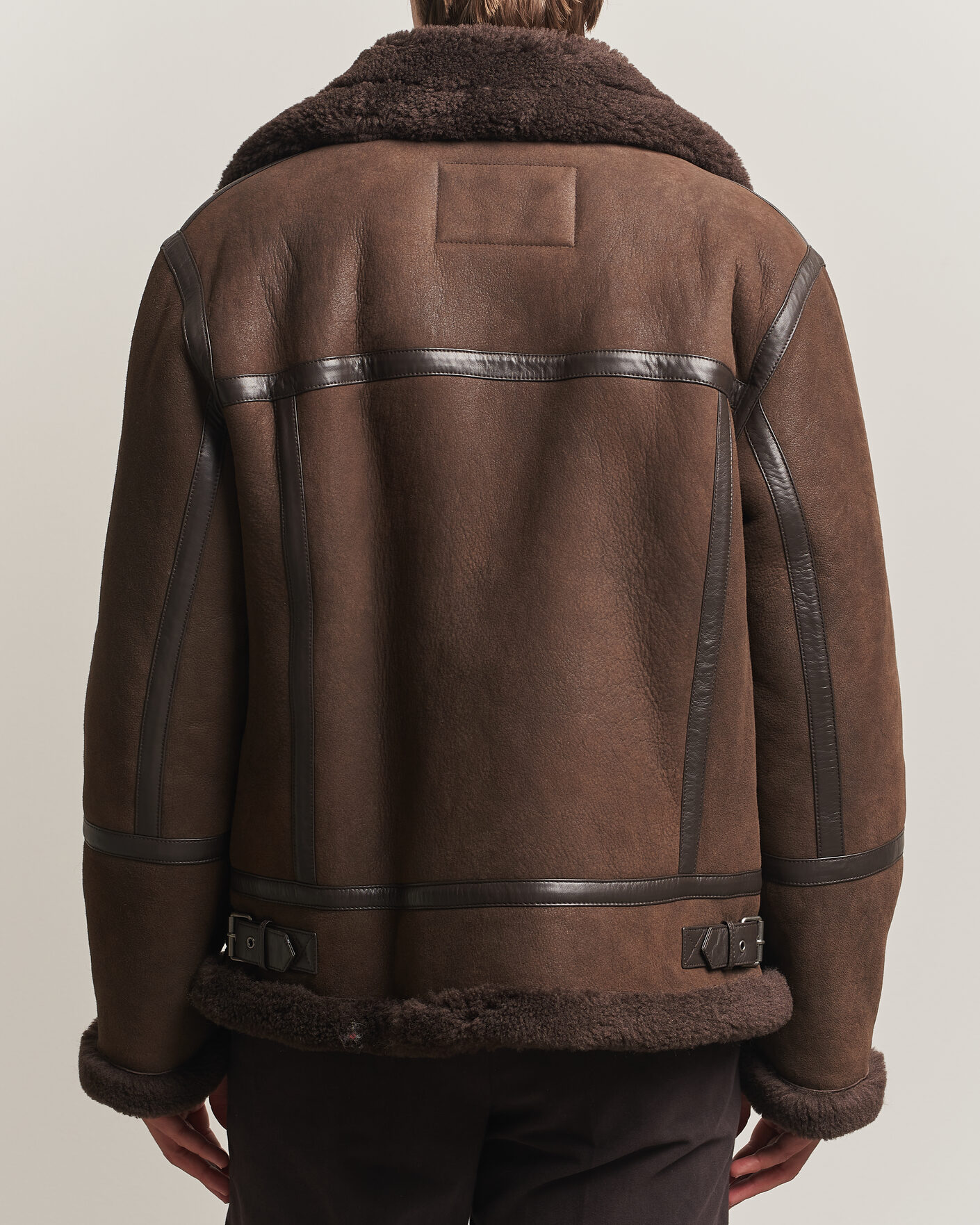 Homme | Manteaux Et Vestes | Gant | Classic Shearling Jacket Black Brown