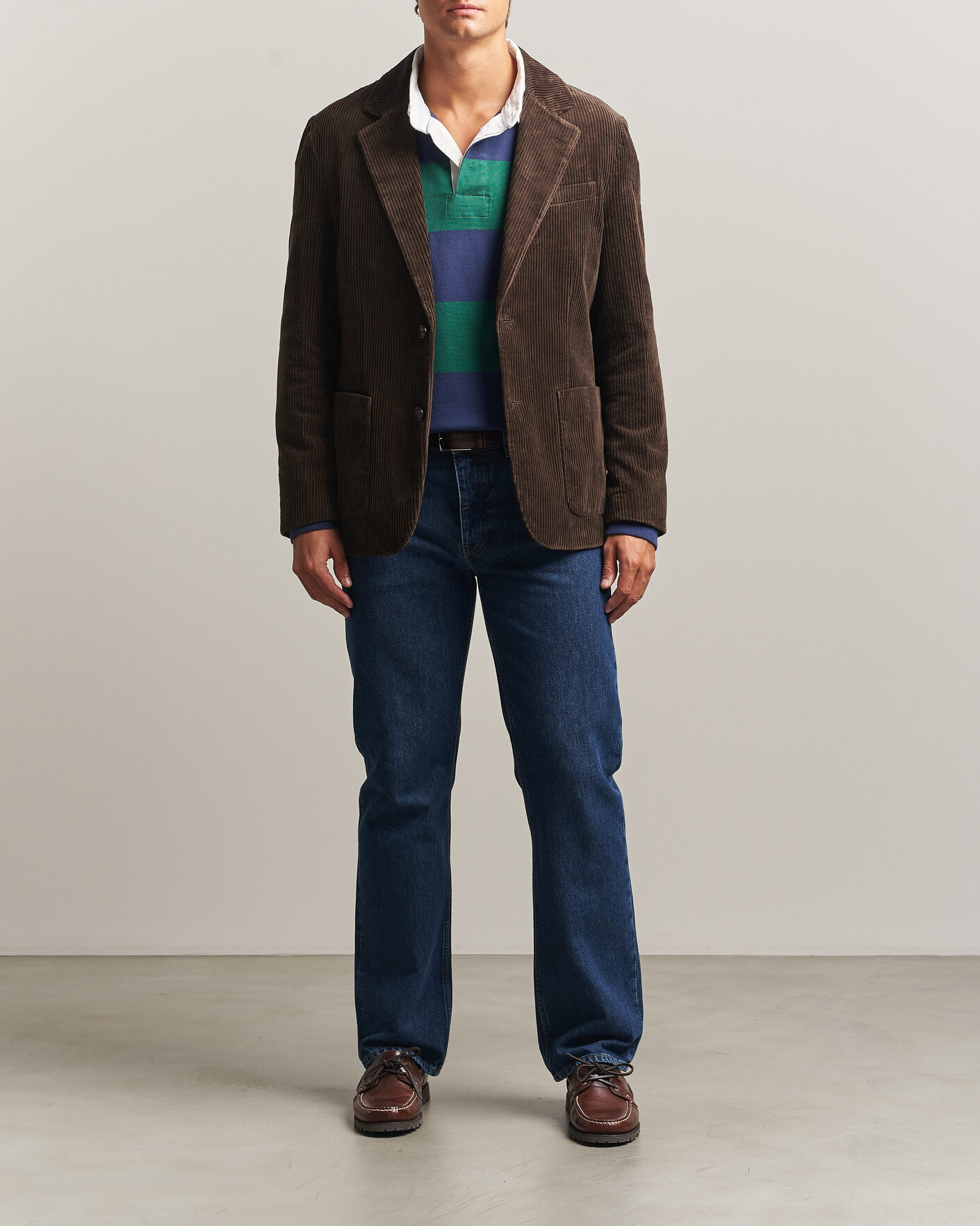 Homme | Blazers | Gant | Corduroy Blazer Black Brown