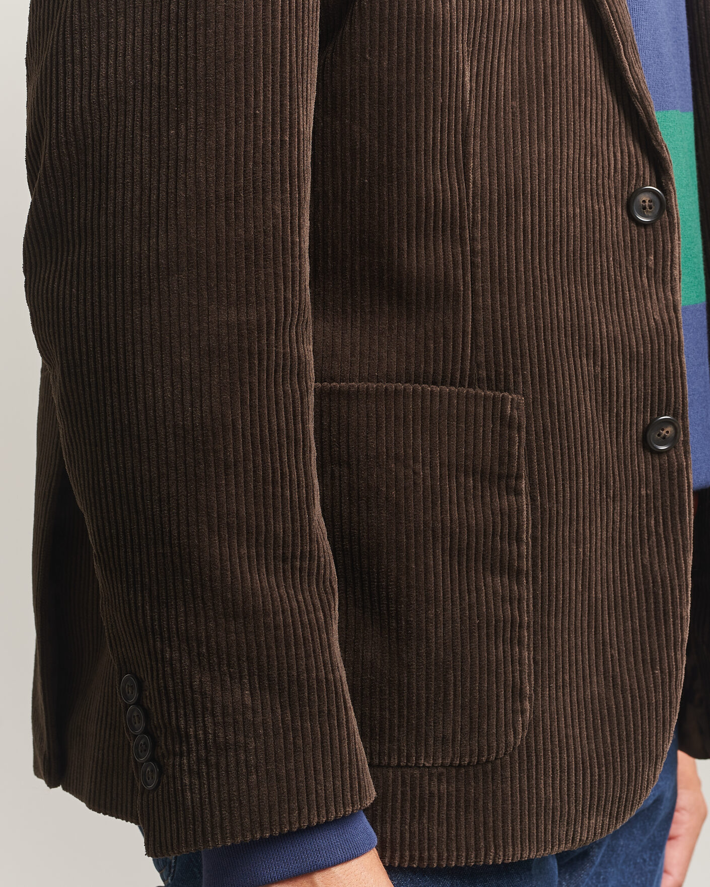 Homme | Blazers | Gant | Corduroy Blazer Black Brown