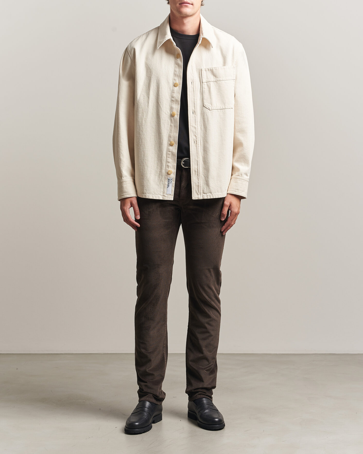Homme | Pantalons | Jacob Cohën | Bard 5-Pocket Medium Corduroy Trousers Brown