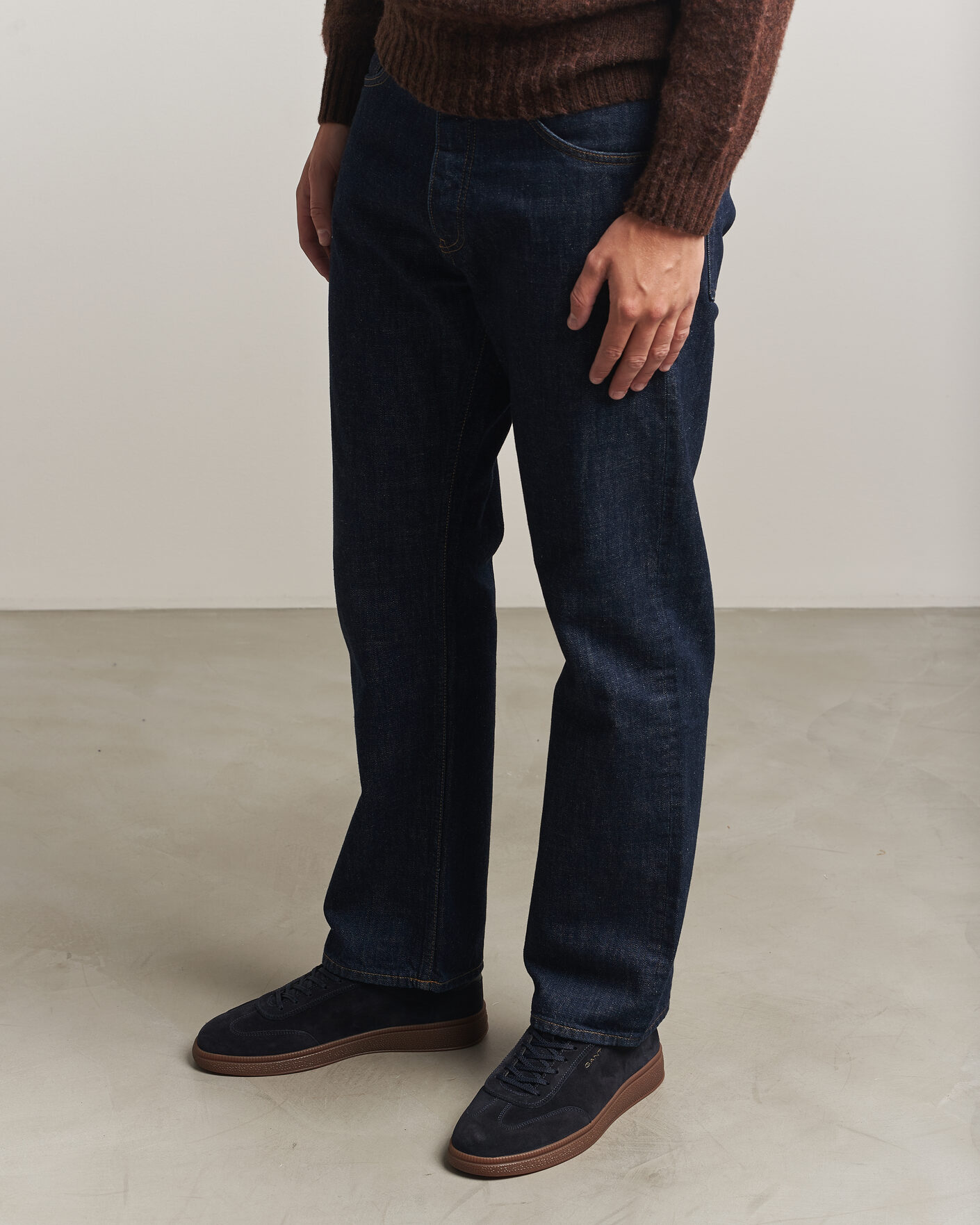 Homme | Baskets | Gant | Cuzmo Suede Sneaker Marine