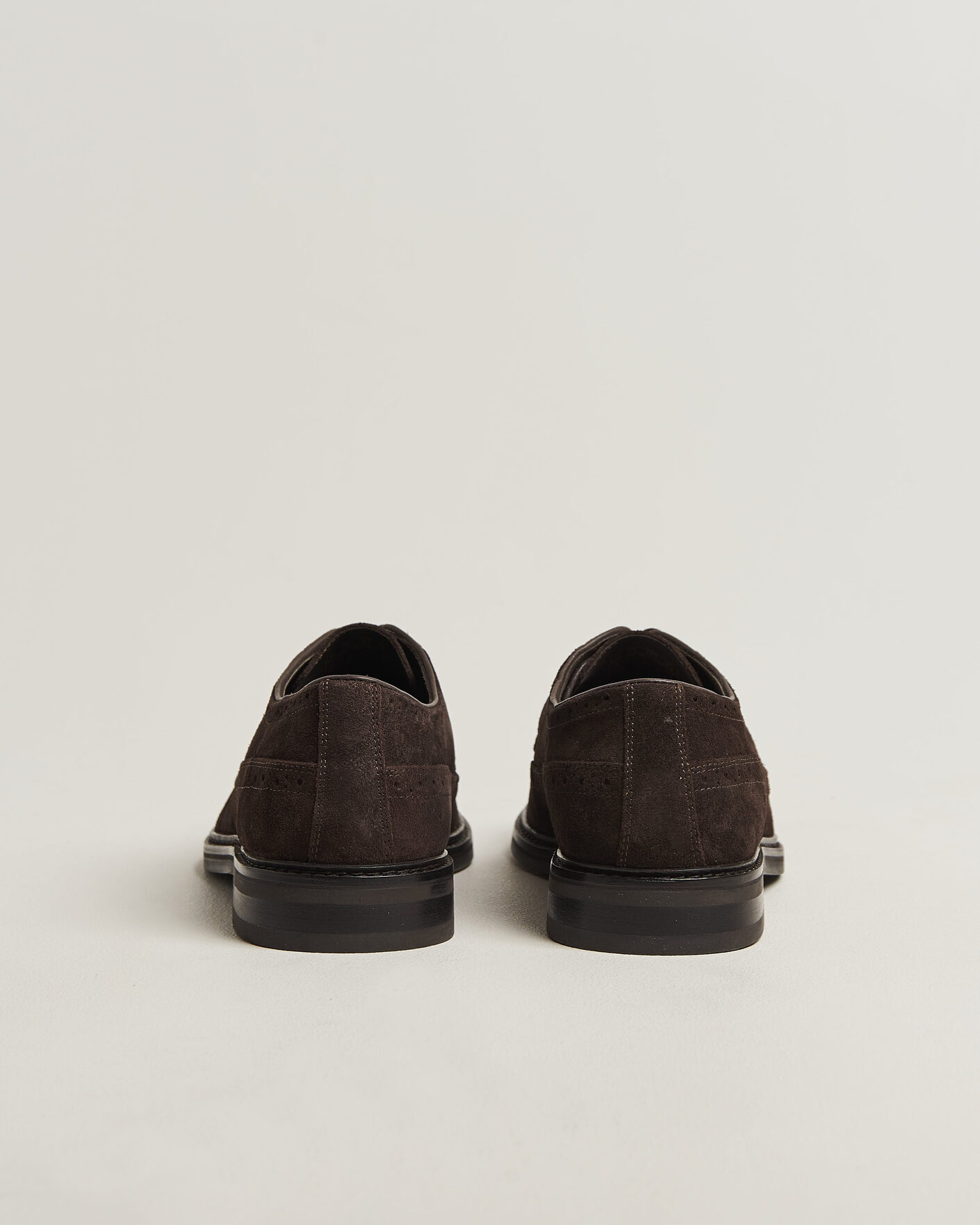 Homme | Richelieus | Gant | Bidford Suede Brogues Dark Brown
