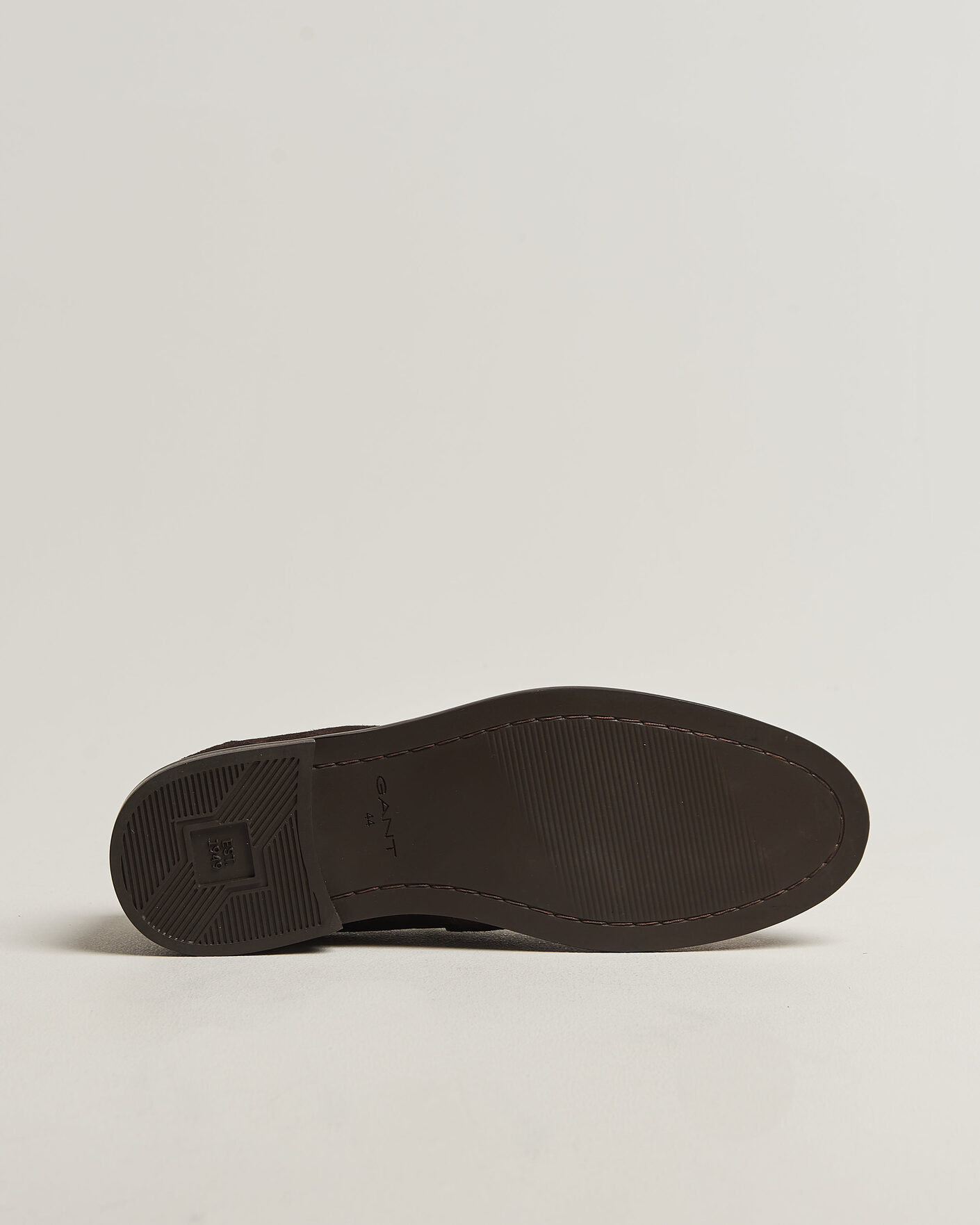Homme | Loafers | Gant | Lozham Suede Loafer Dark Brown