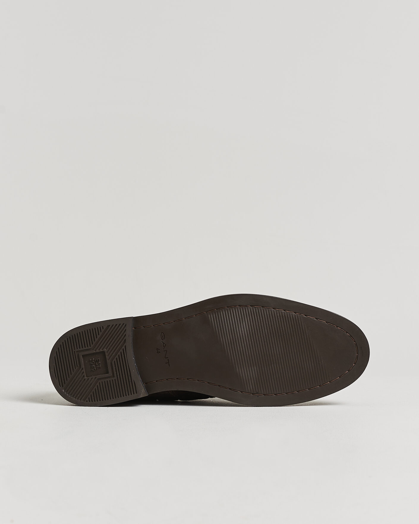 Homme | Loafers | Gant | Lozham Suede Tassle Loafer Dark Brown