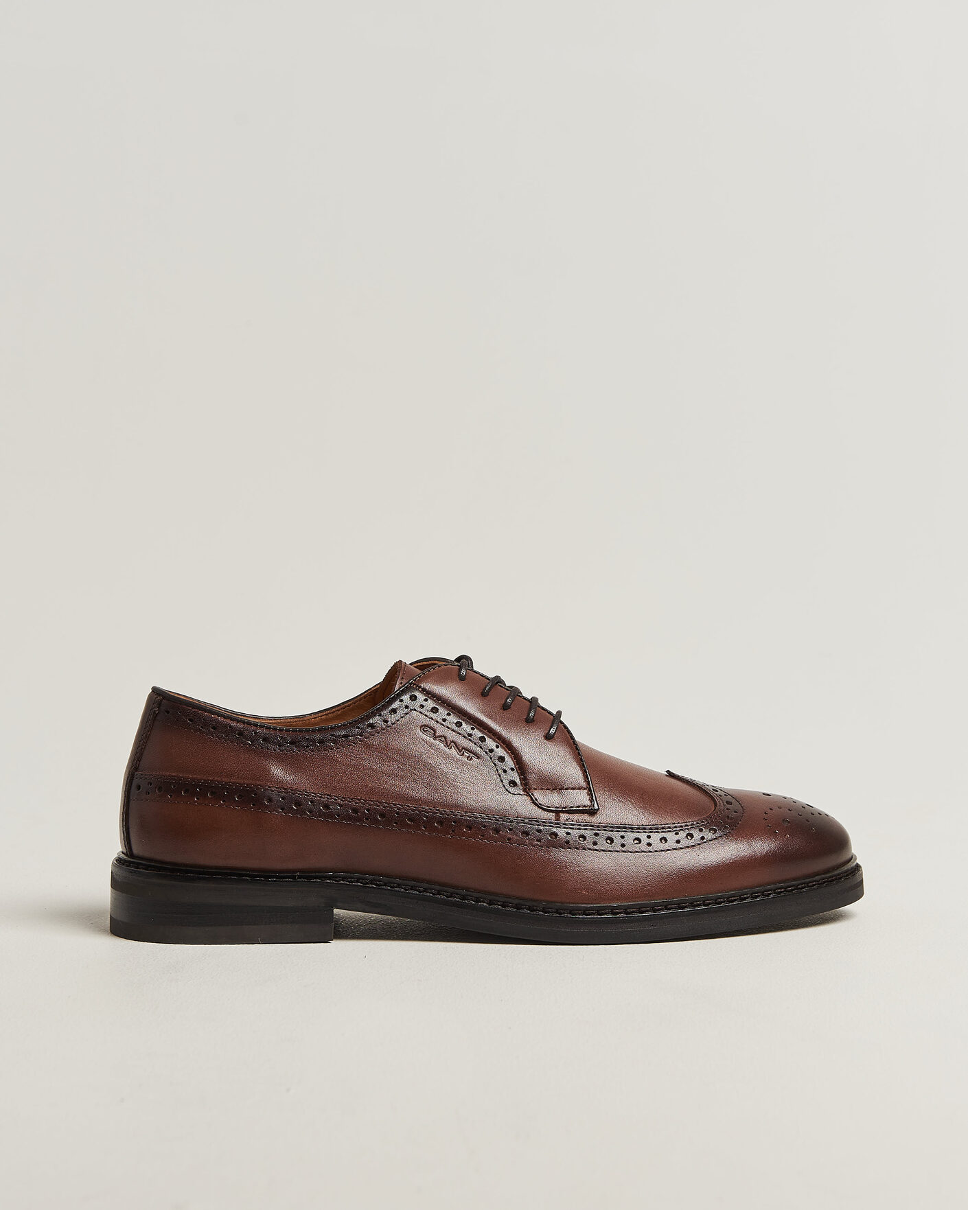 Homme | Richelieus | Gant | Bidford Leather Brogues Cognac