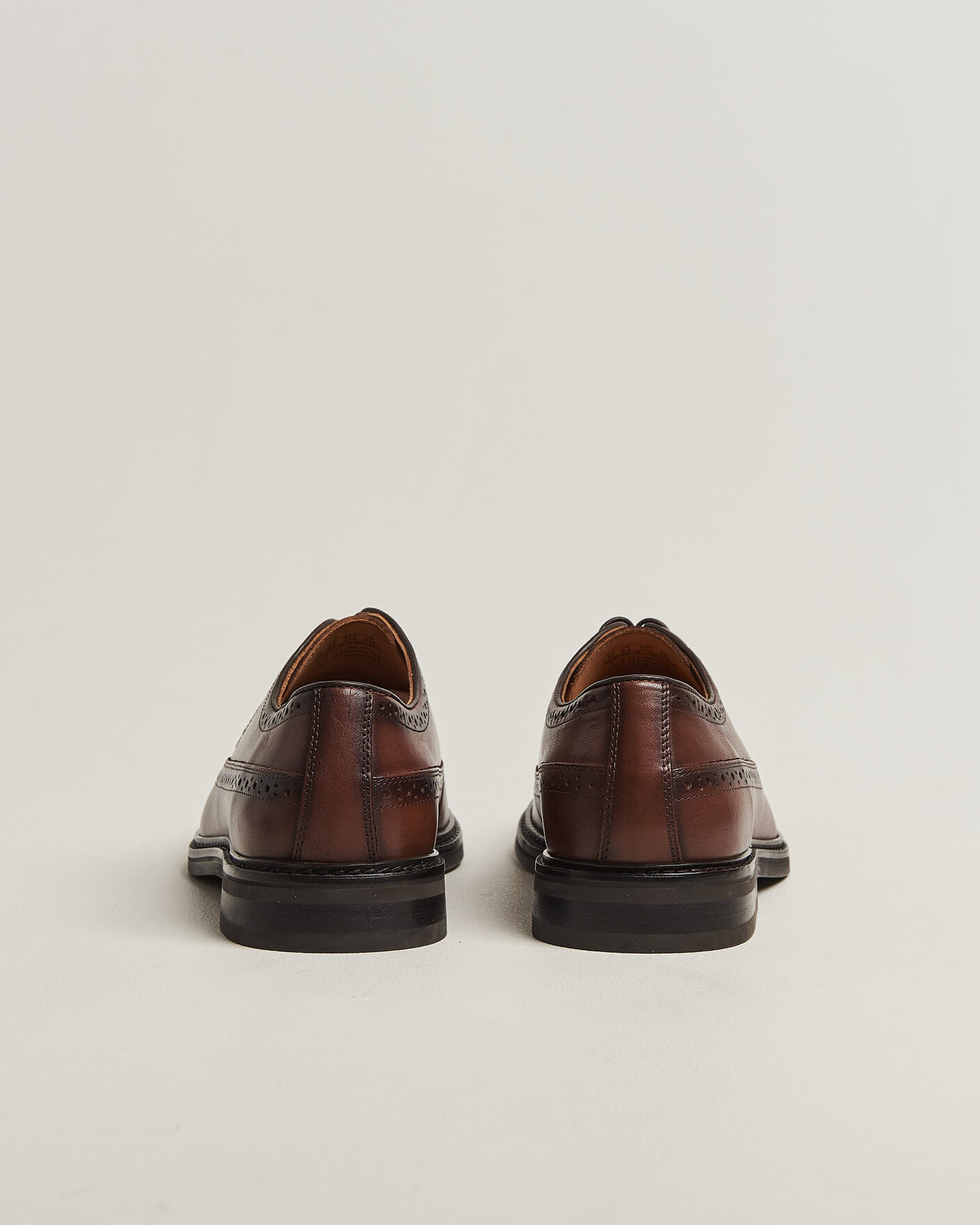 Homme | Richelieus | Gant | Bidford Leather Brogues Cognac