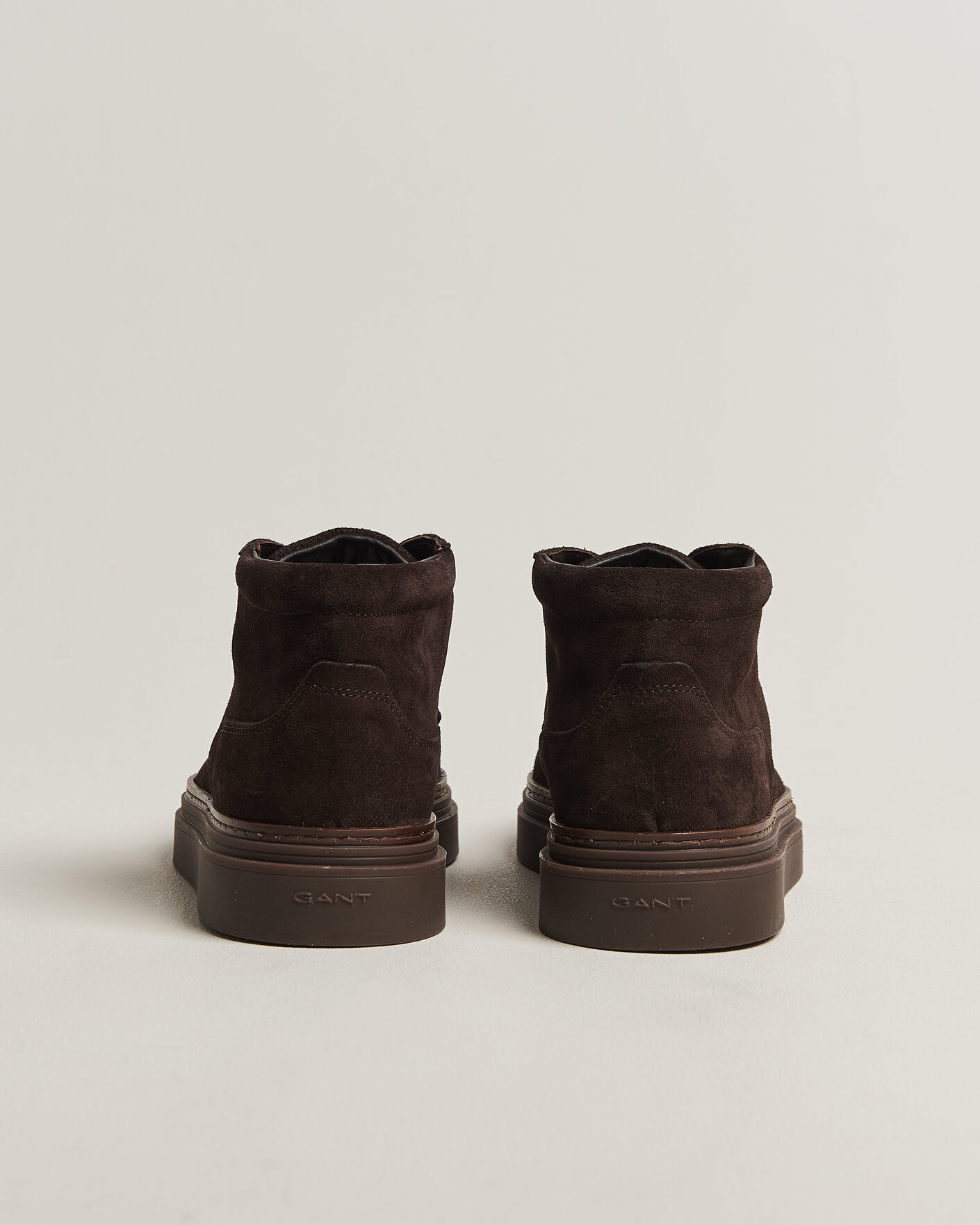Homme | Bottes | Gant | Kinzoon Suede Chukka Boot Espresso Brown