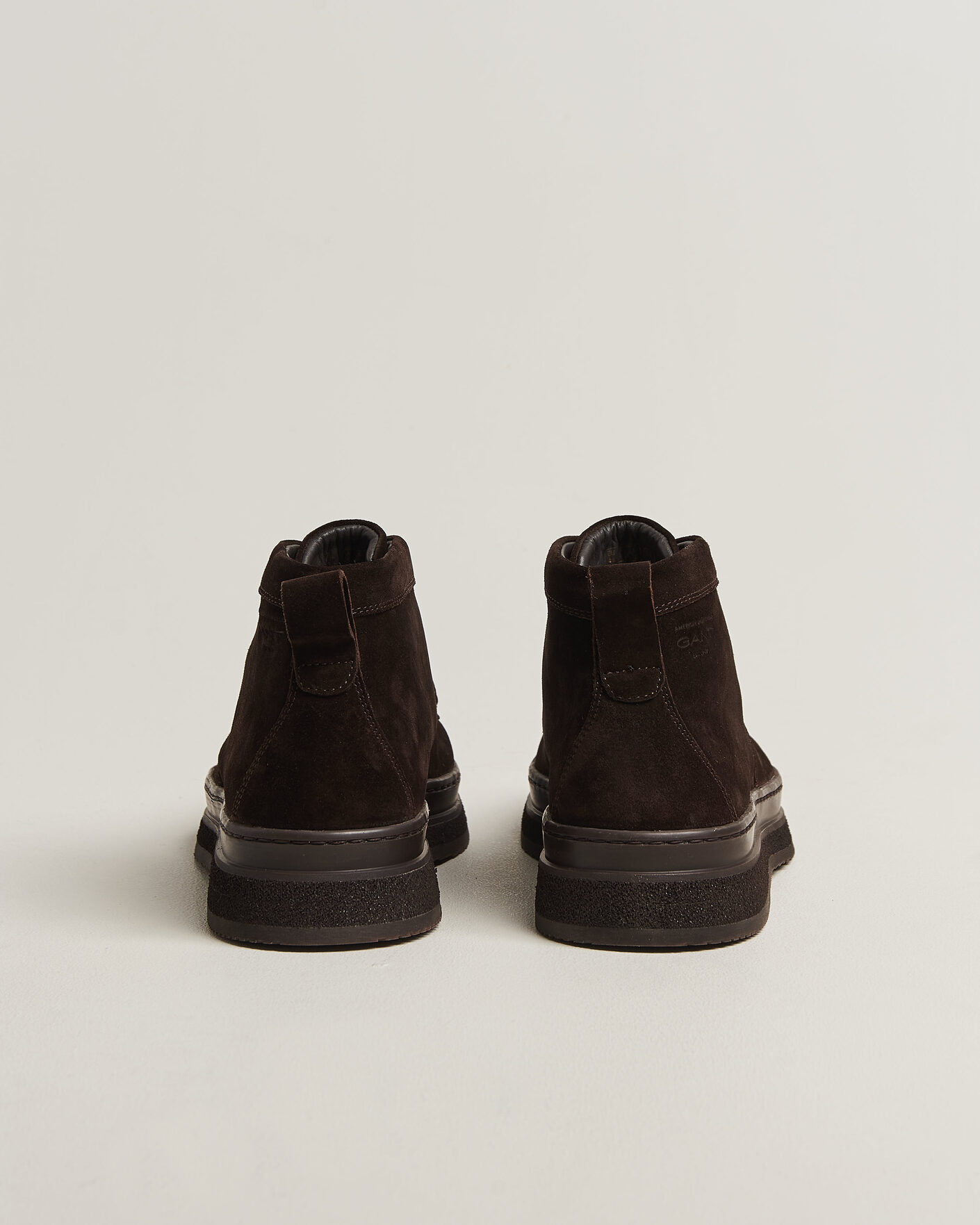 Homme | Bottes | Gant | Blistown Shearling Suede Moc Toe Boot Espresso Brown
