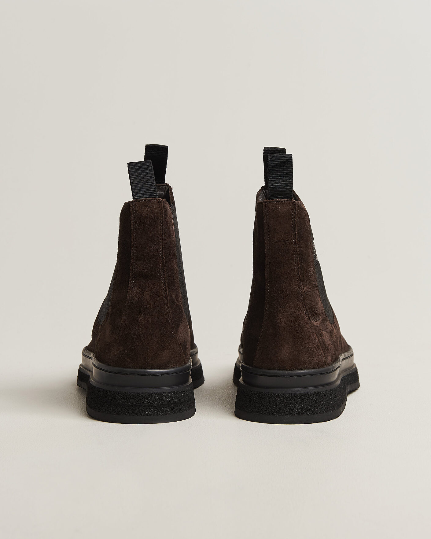Homme | Bottes | Gant | Blistown Shearling Suede Chelsea Boot Espresso Brown