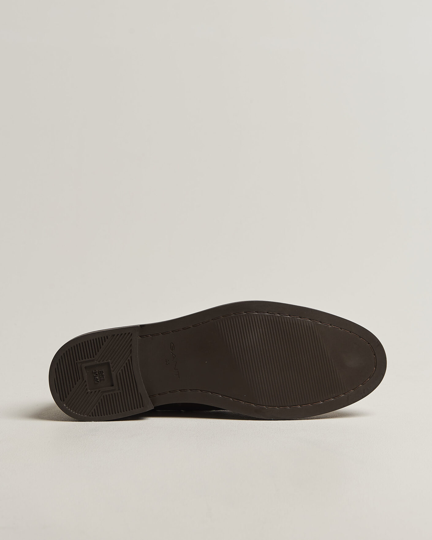 Homme | Loafers | Gant | Lozham Leather Tassle Loafer Dark Brown