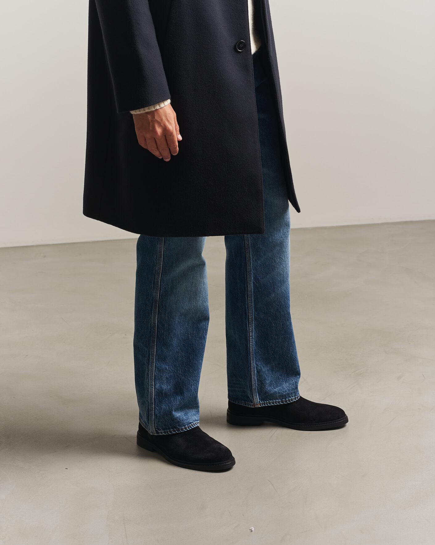 Homme | Bottes | Gant | Bidford Suede Chelsea Boot Black