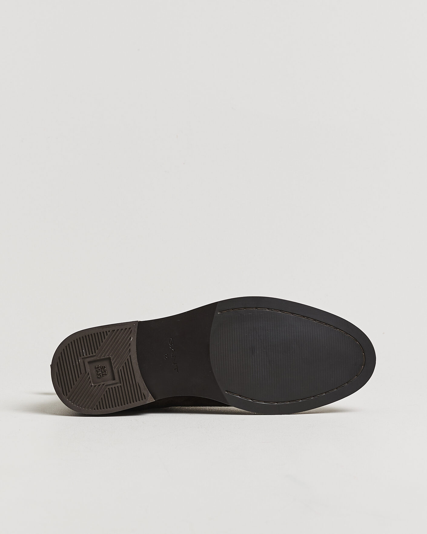 Homme | Bottes | Gant | Bidford Suede Chelsea Boot Dark Brown