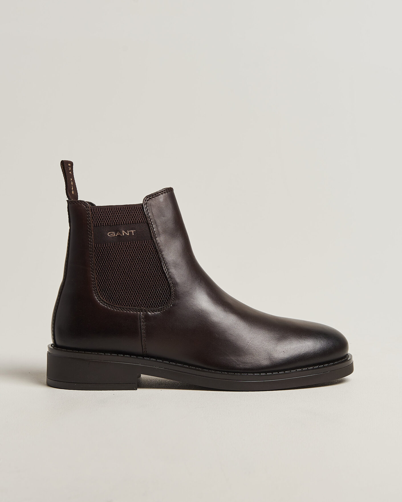 Homme | Bottes | Gant | Prepdale Leather Chelsea Boot Dark Brown