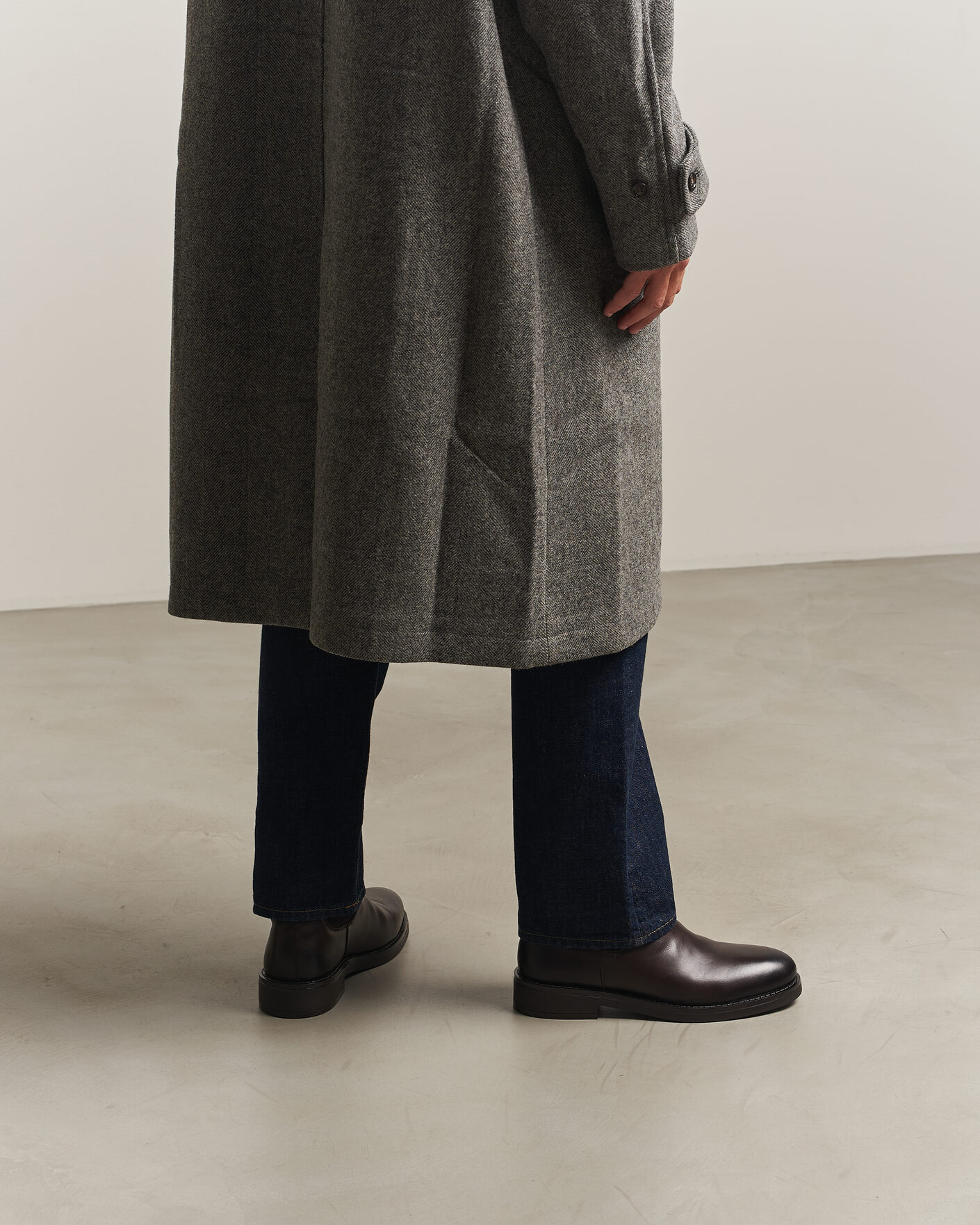 Homme | Bottes | Gant | Prepdale Leather Chelsea Boot Dark Brown
