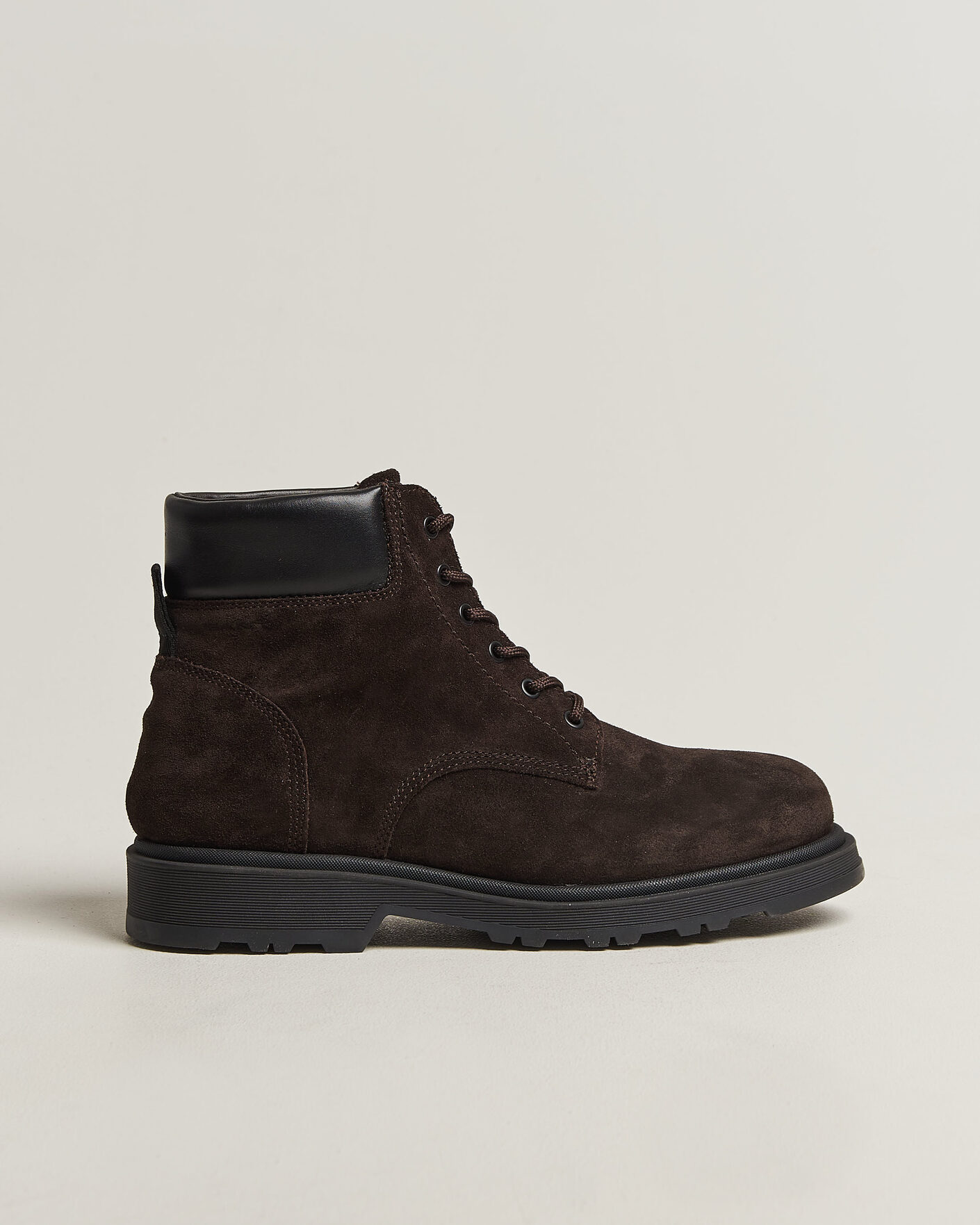 Homme | Bottes | Gant | Blisdor Suede Boot Espresso Brown